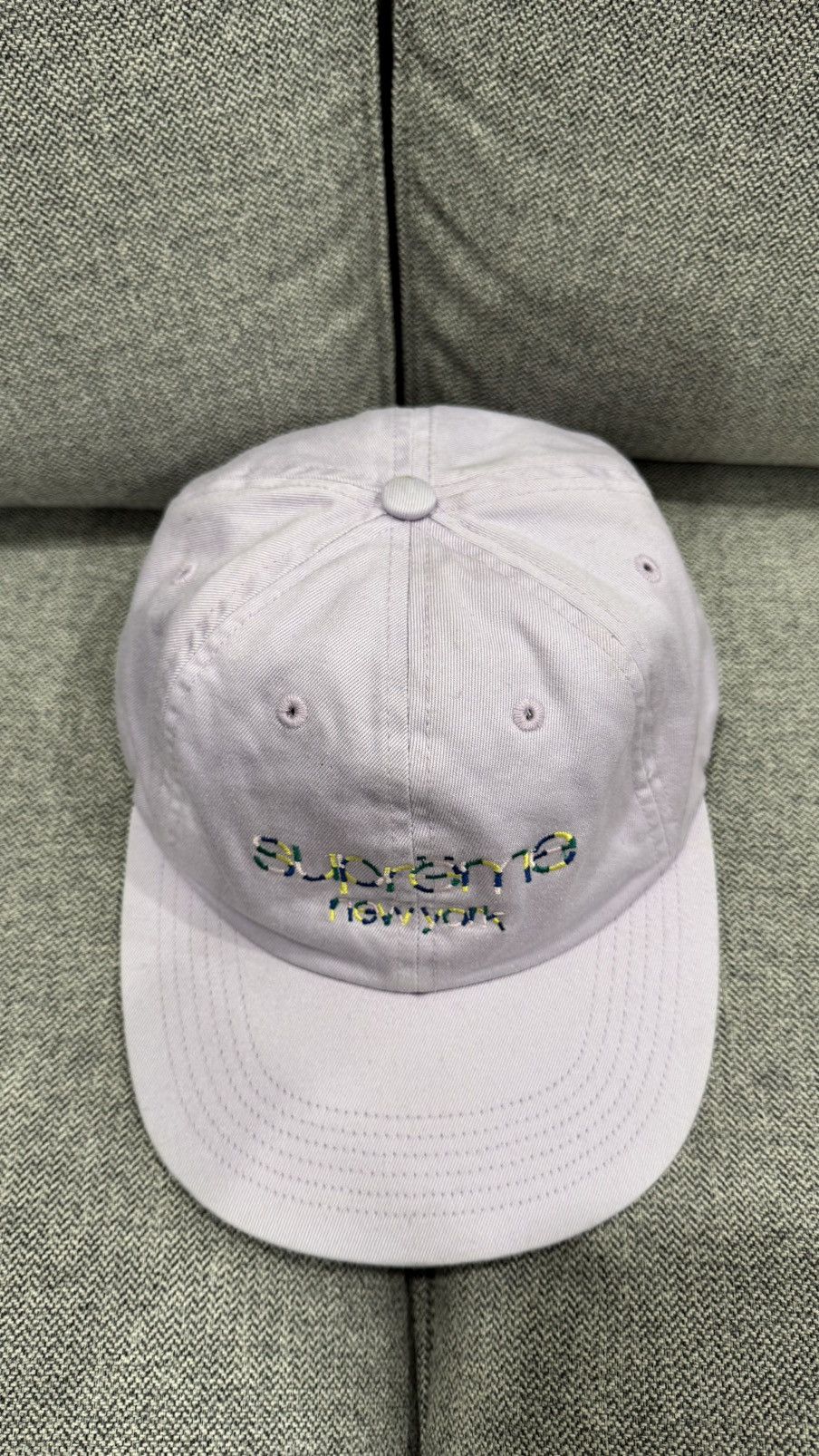 Supreme Supreme Multicolor Twill Classic Logo 6 - Panel Cap Size ONE SIZE - 5 Thumbnail