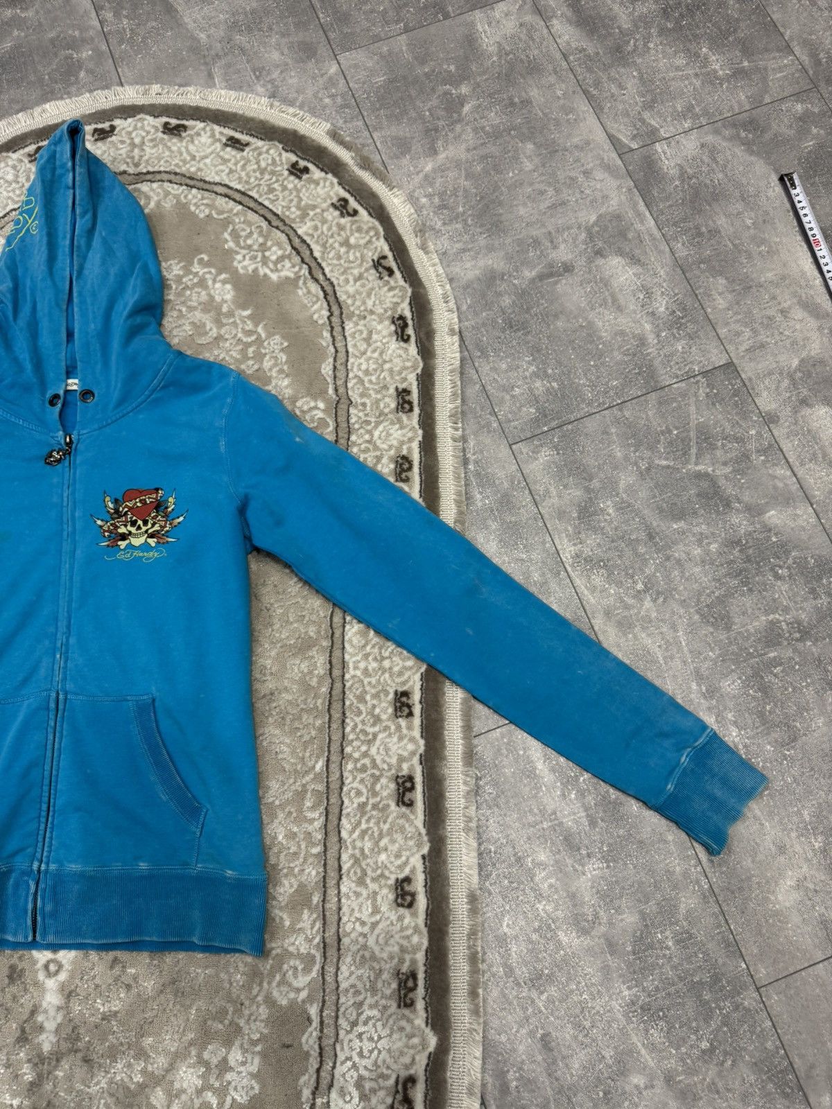 Ed Hardy Vintage Y2k Ed Hardy Suit(Pants+Zip Sweatshirt) Japanes 90’s Size L / US 10 / IT 46 - 19 Thumbnail