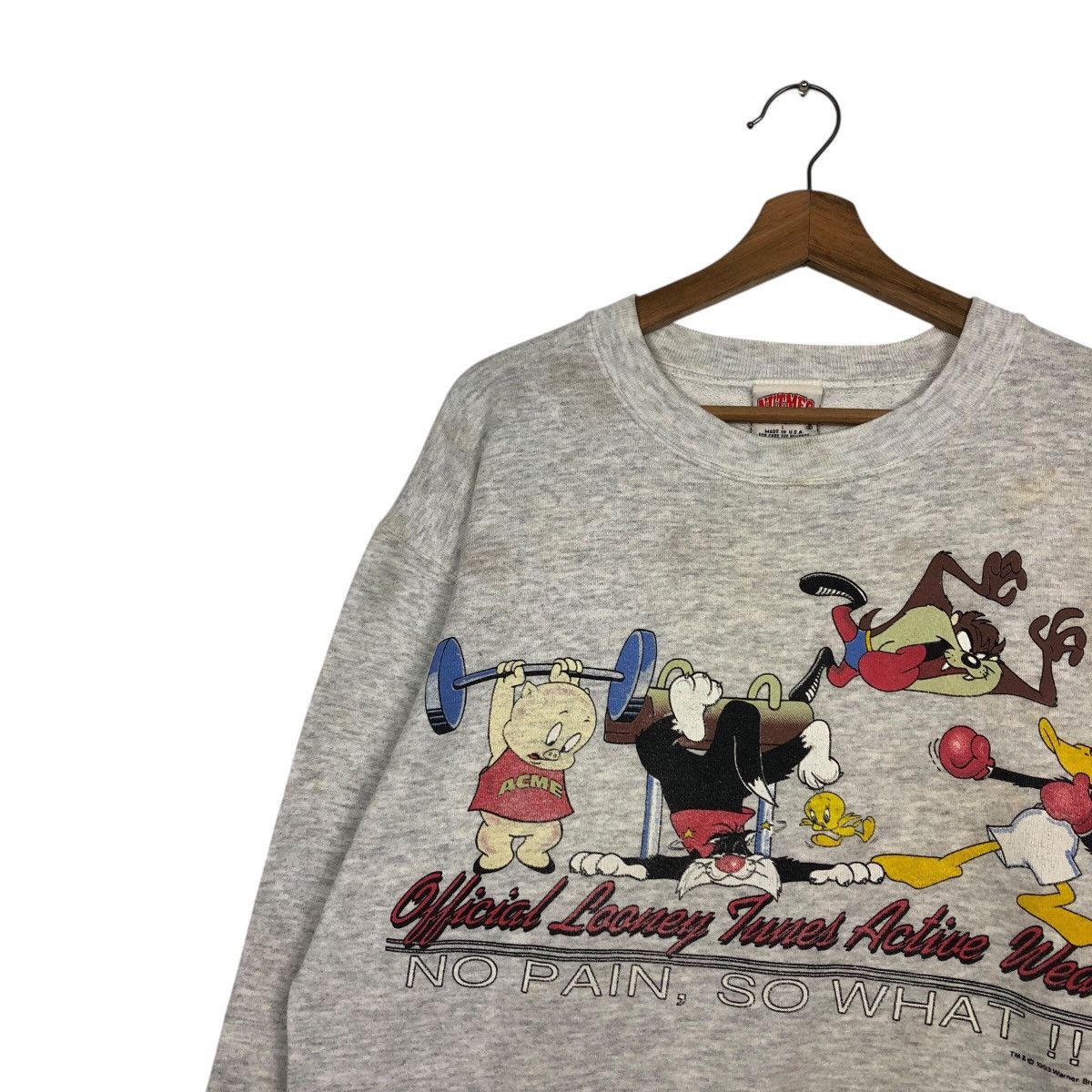 Cartoon Network Vintage Sweatshirt Crewneck Looney Tunes Nutmeg Made in Usa Size US L / EU 52-54 / 3 - 8 Thumbnail