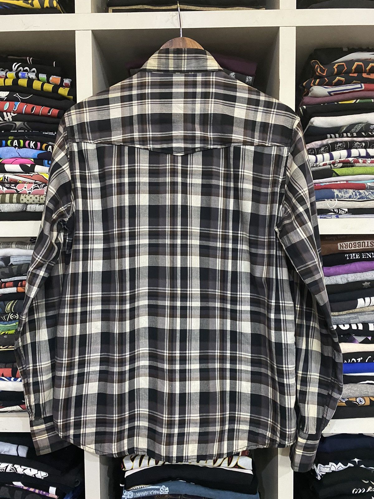 Flannel × Japanese Brand × Vintage Vintage Garments Authentic Flannel Size US M / EU 48-50 / 2 - 9 Thumbnail