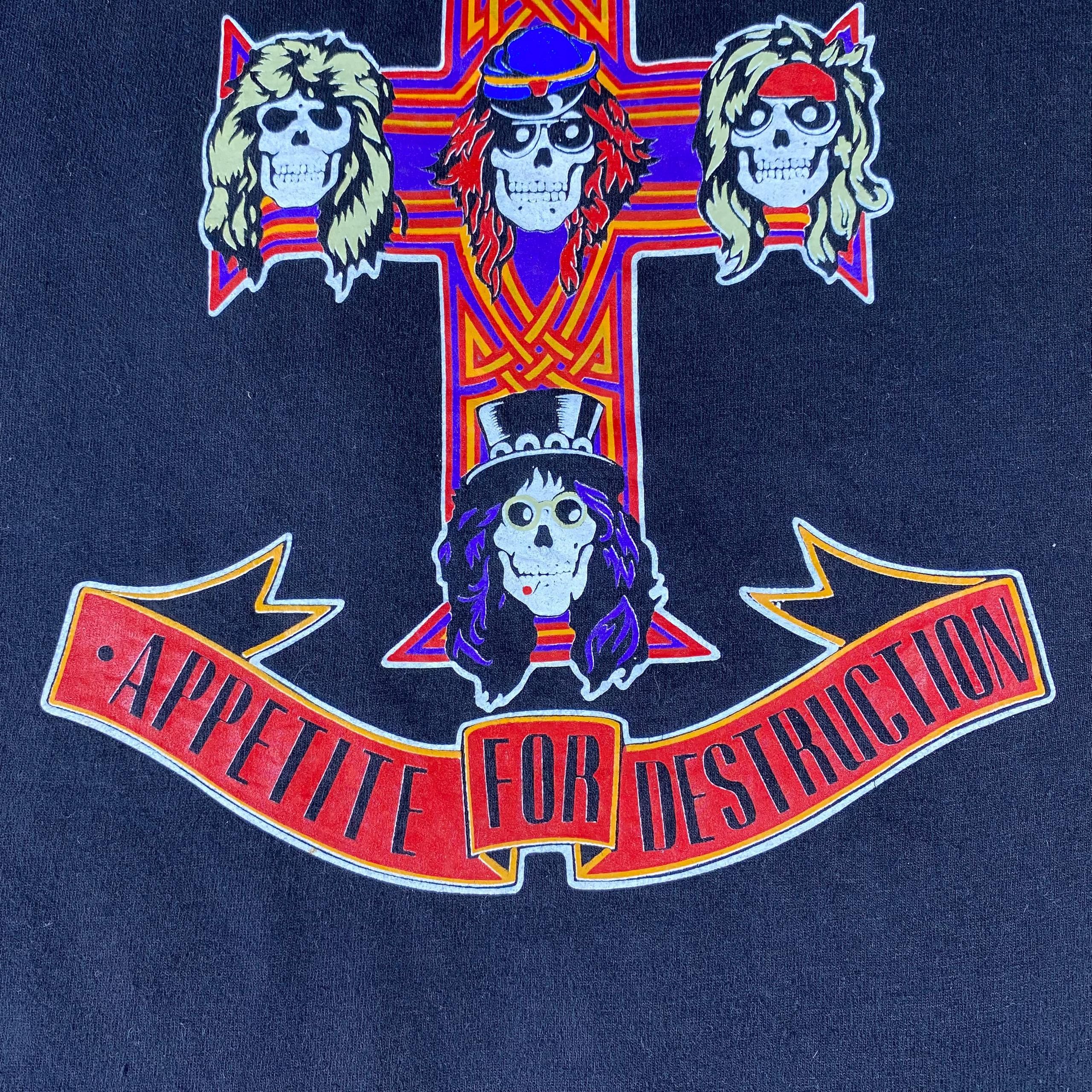 Band Tees Vintage 90s Guns & Roses Tshirt Size US L / EU 52-54 / 3 - 8 Thumbnail