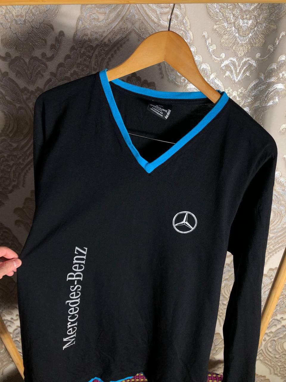 NASCAR VINTAGE MERCEDES BENZ LONG SLEEVE T-SHIRT RACING RETRO 90s Size US XXL / EU 58 / 5 - 4 Thumbnail