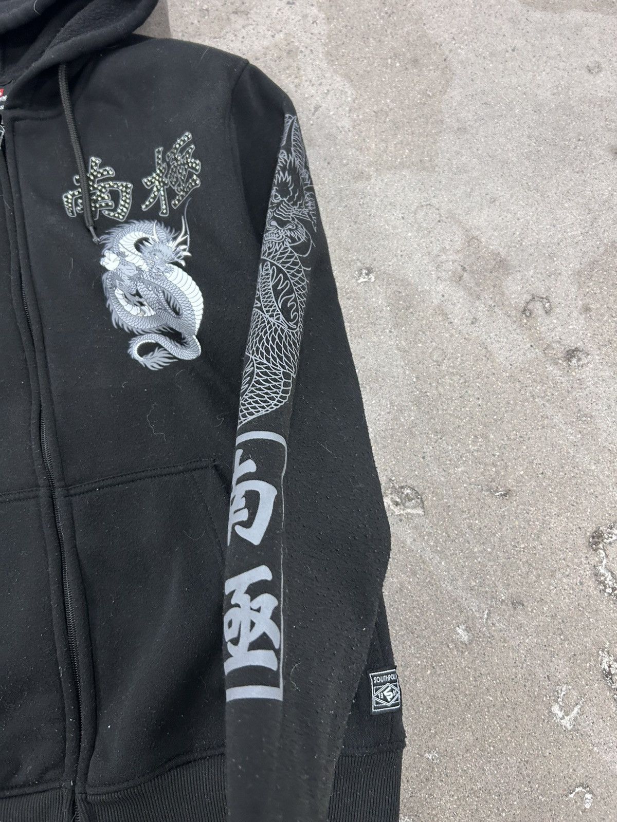 Southpole Y2K Cybergrunge South Pole Bedazzled Zip Up Hoodie Size US S / EU 44-46 / 1 - 4 Thumbnail