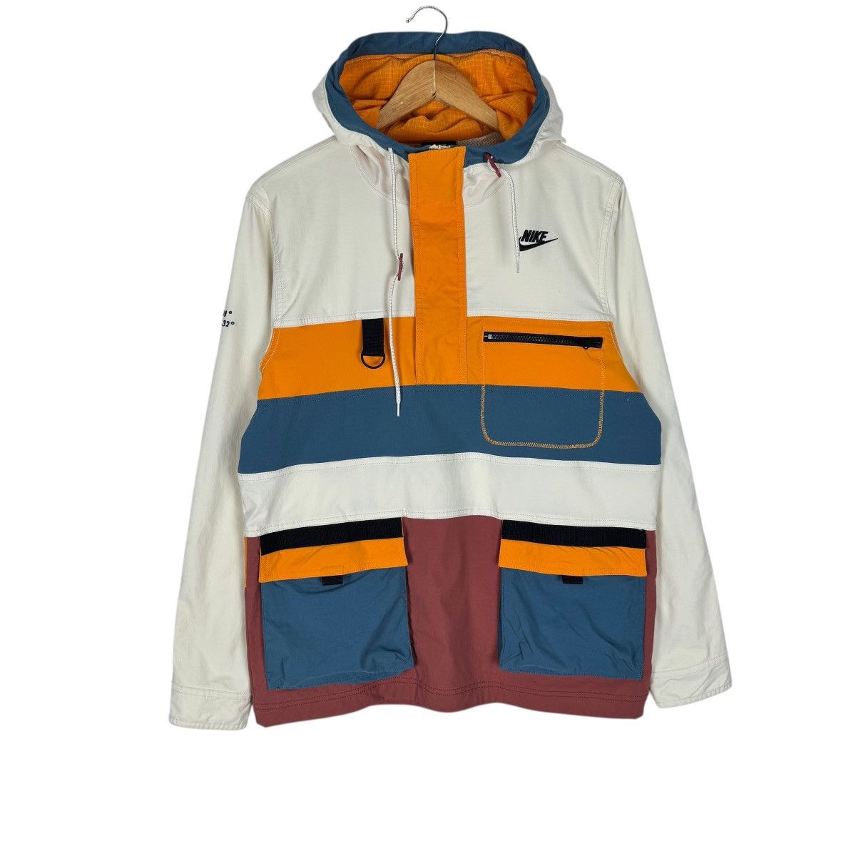 Nike 🌟NIKE HIKE HOODIE HALF ZIP JACKET Size US M / EU 48-50 / 2 - 2 Thumbnail