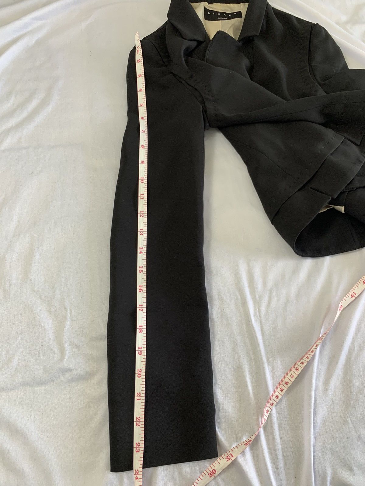Sisley Yohji yamamoto style cut&sew sisley crop blazer Size XS / US 0-2 / IT 36-38 - 13 Thumbnail