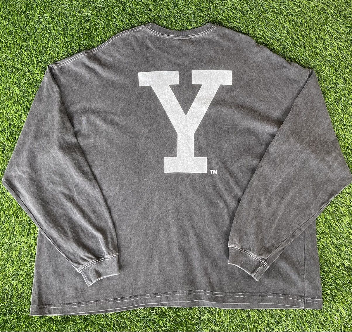 Champion Vintage’90s🔥YALE UNIVERSITY🔥Big Logo Sun Faded L/S Tshirt Size US XXL / EU 58 / 5 - 17 Thumbnail