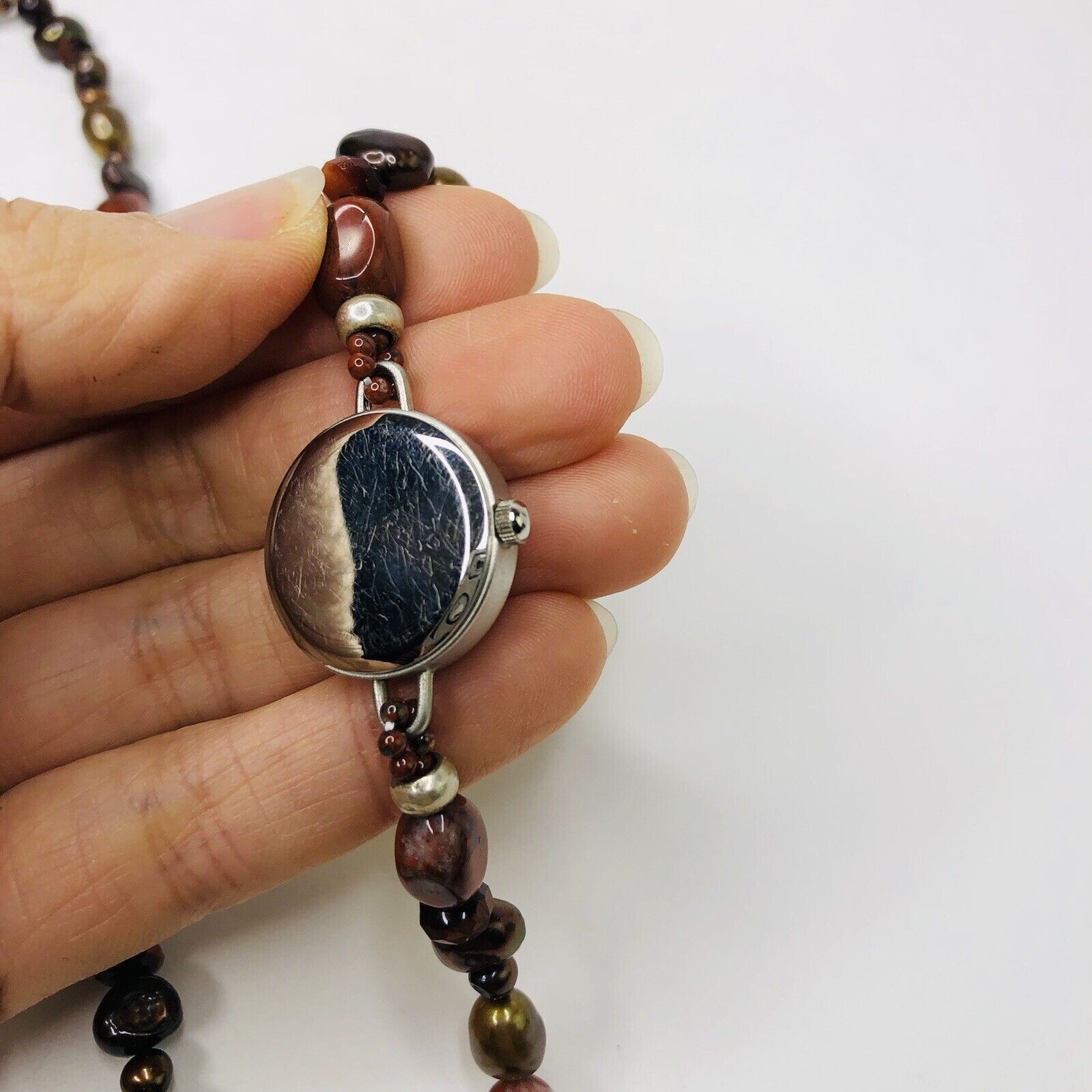 Peyote Bird Vintage Peyote Bird Women Bracelet Watch Necklace Size ONE SIZE - 9 Thumbnail