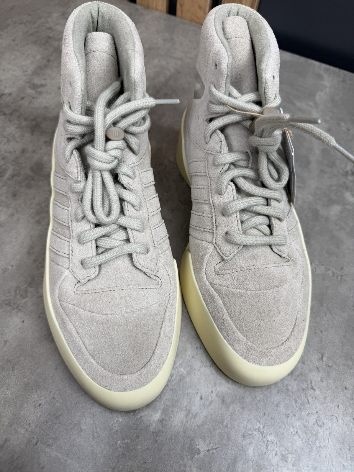 Adidas × Fear of God Adidas x Fear of God Athletics 86 High Sesame Sneakers Size US 7.5 / EU 40-41 - 7 Thumbnail