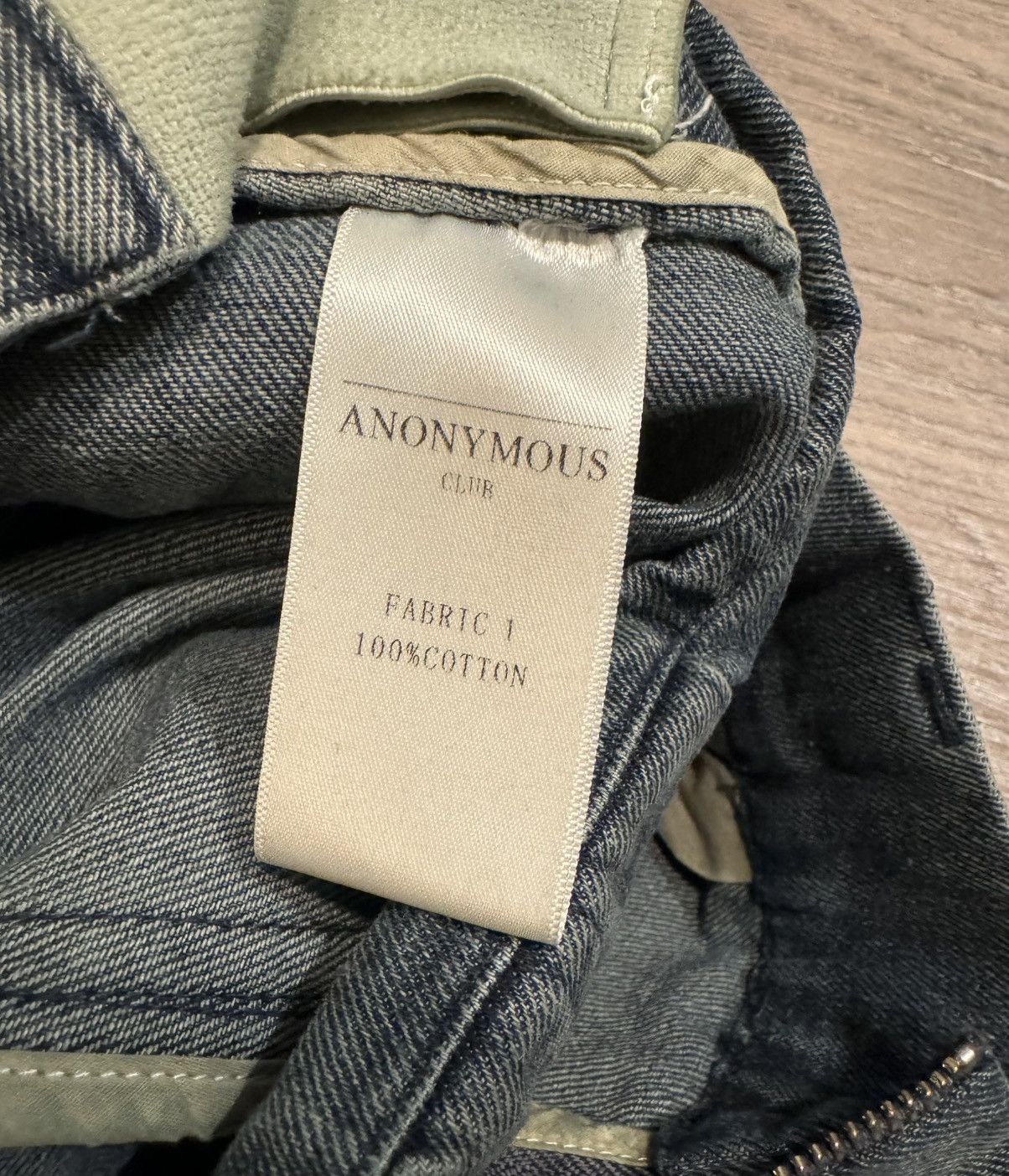 Anonymous Club Anonymous Club Octopus Denim Jeans Size US 33 - 6 Thumbnail