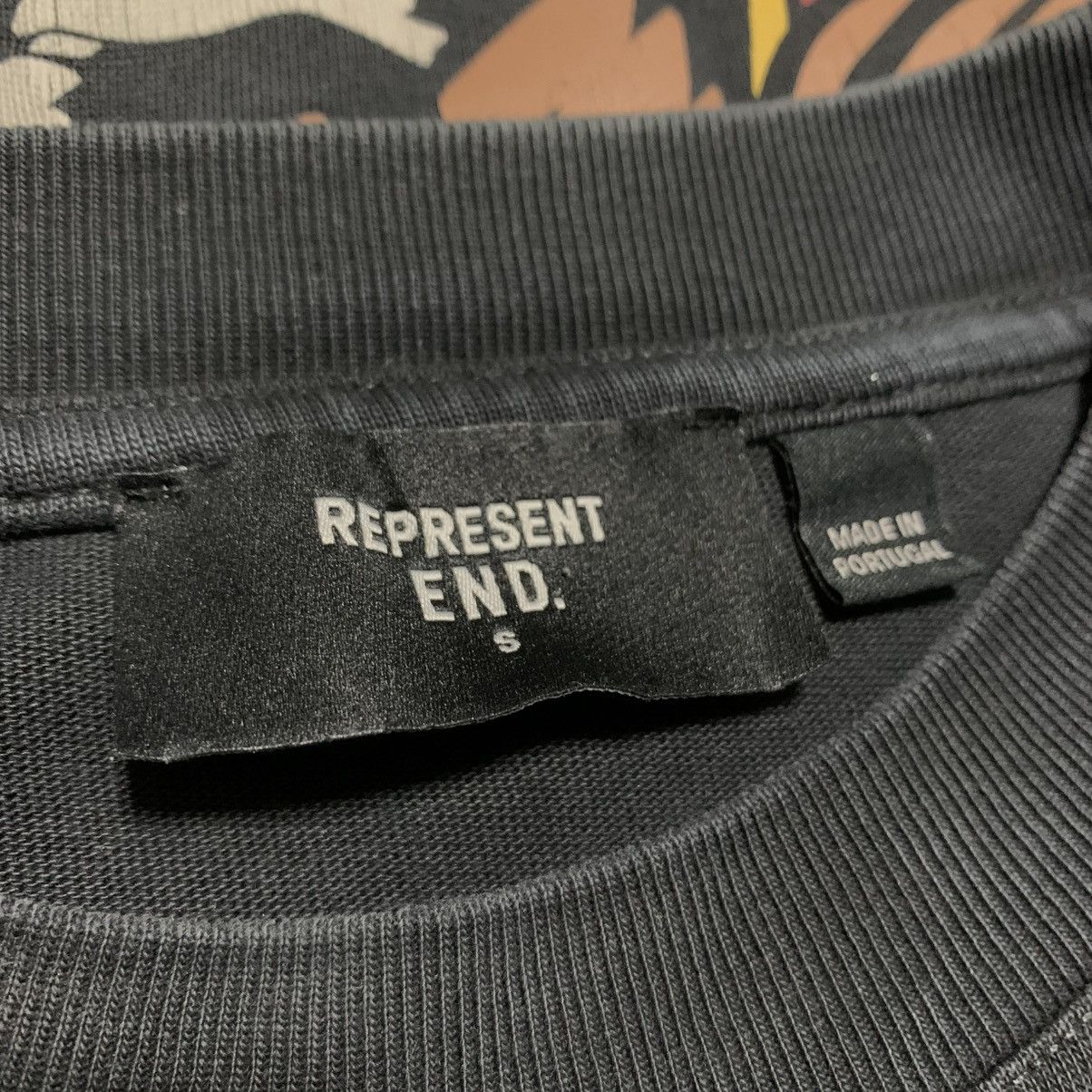 Represent Clo. Represent Small Eagle End Stained Black Tee Size US S / EU 44-46 / 1 - 5 Thumbnail
