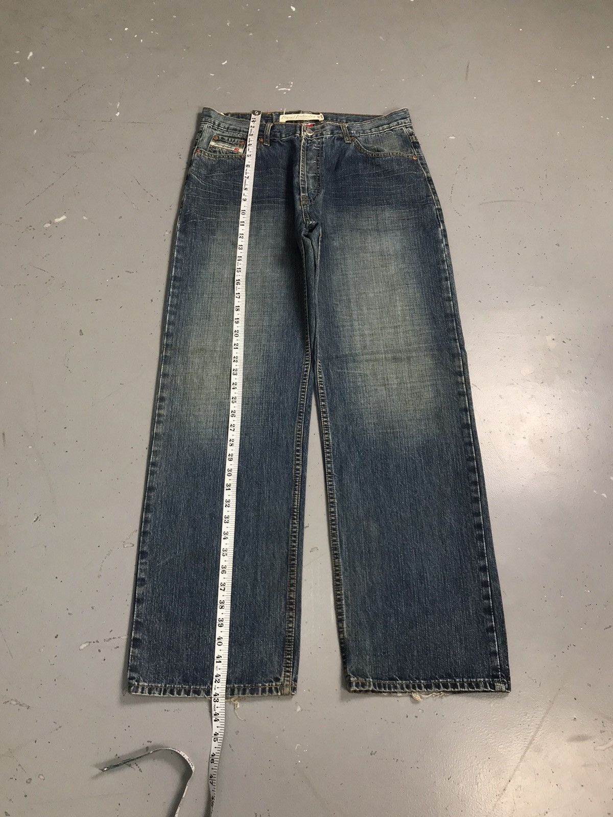 Diesel Vintage diesel industry straight fit denim Size US 34 / EU 50 - 6 Thumbnail