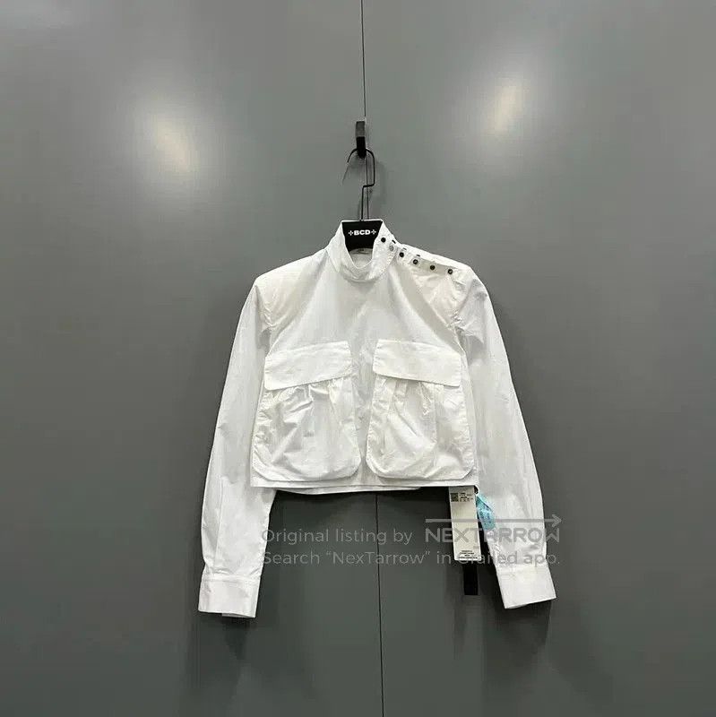 Fendi Fendi Spring Autumn White Cotton Women's Jacket . Size S / US 4 / IT 40 - 1 Thumbnail