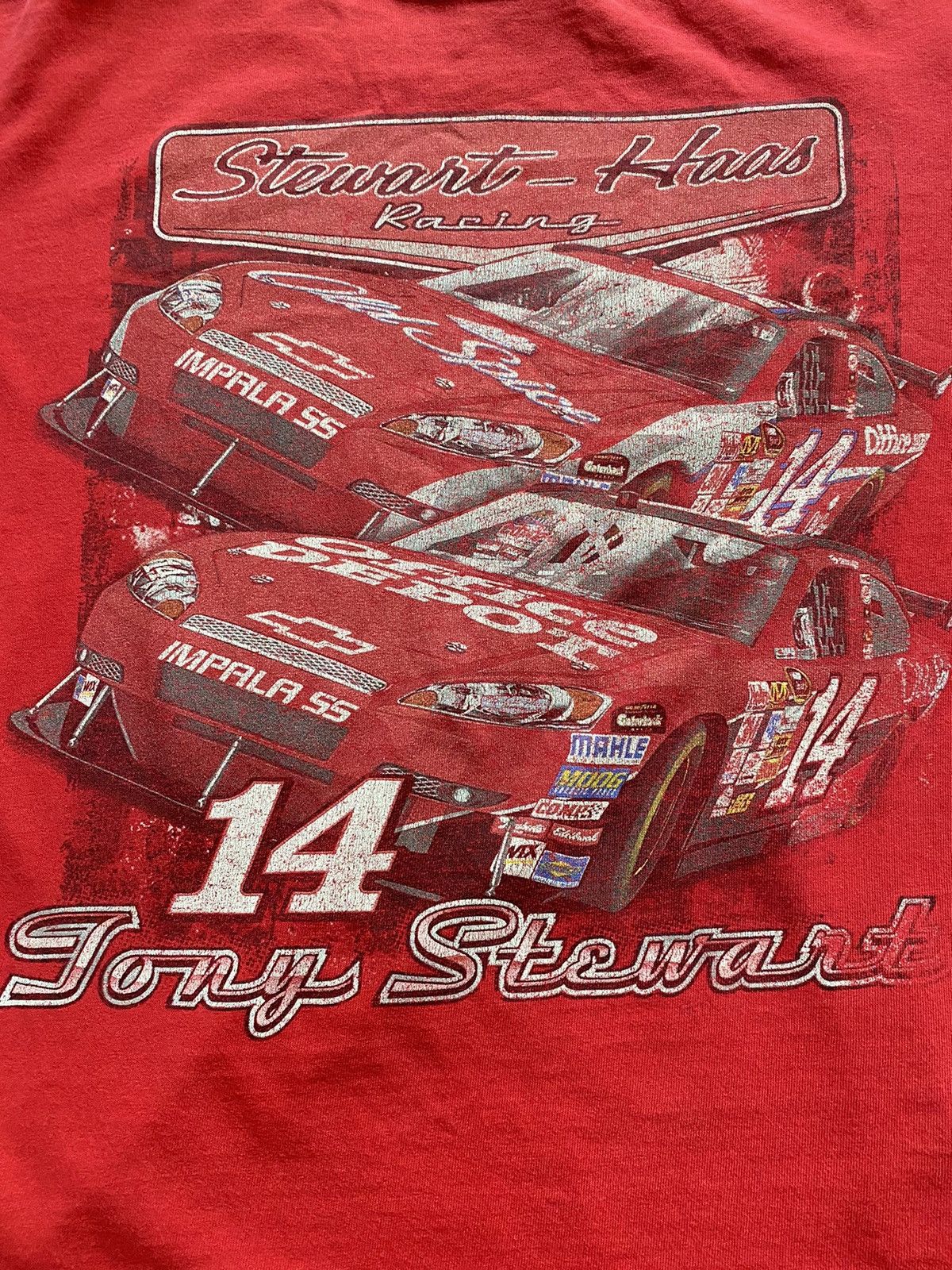 NASCAR Vintage NASCAR Champion Tony Stewart 14 Racing t shirt retro Size US M / EU 48-50 / 2 - 8 Thumbnail