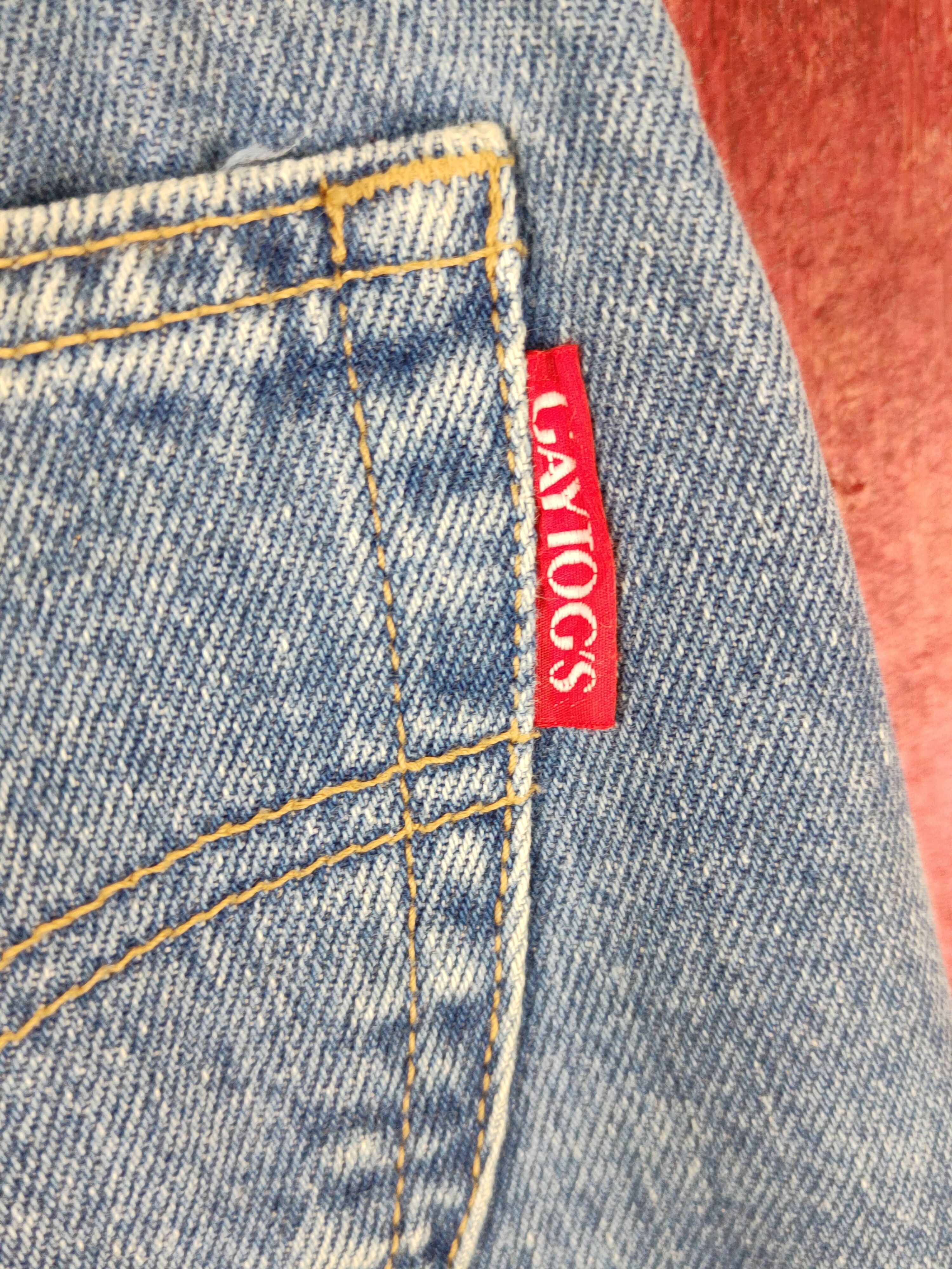 Japanese Brand Gaytog's Blue Faded Distressed Ripped Jeans #S1770 Size 28" / US 6 / IT 42 - 9 Thumbnail