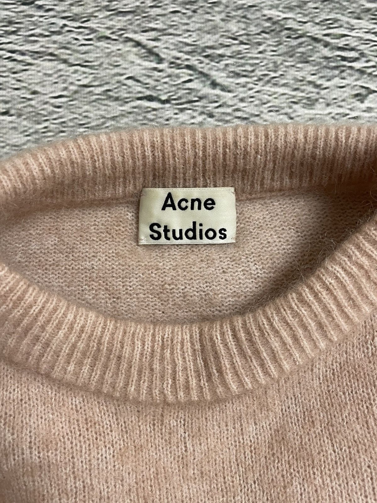 Acne Studios Acne Studios mohair sweater dramatic moh pink Size US S / EU 44-46 / 1 - 3 Thumbnail