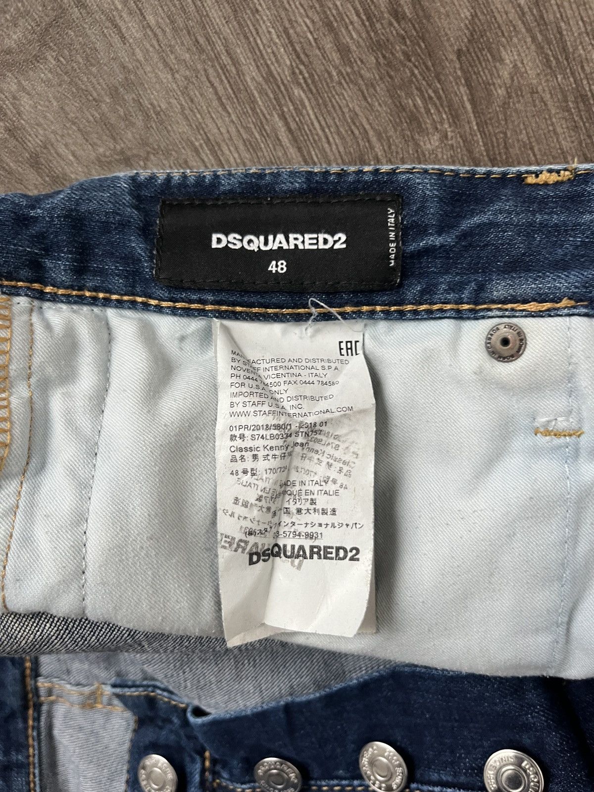 Dsquared2 DSquared2 Classic Kenny Jean Size US 32 / EU 48 - 6 Thumbnail