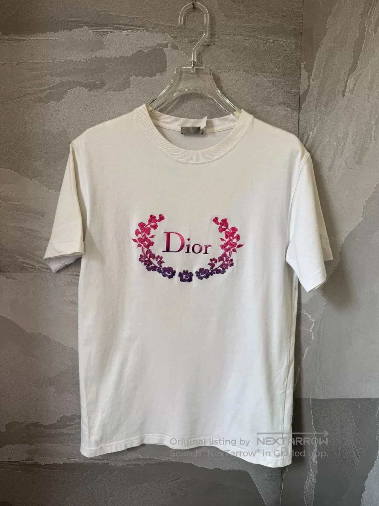 Dior dior ss23 casual logo embroidered t. Size US S / EU 44-46 / 1 - 1 Thumbnail