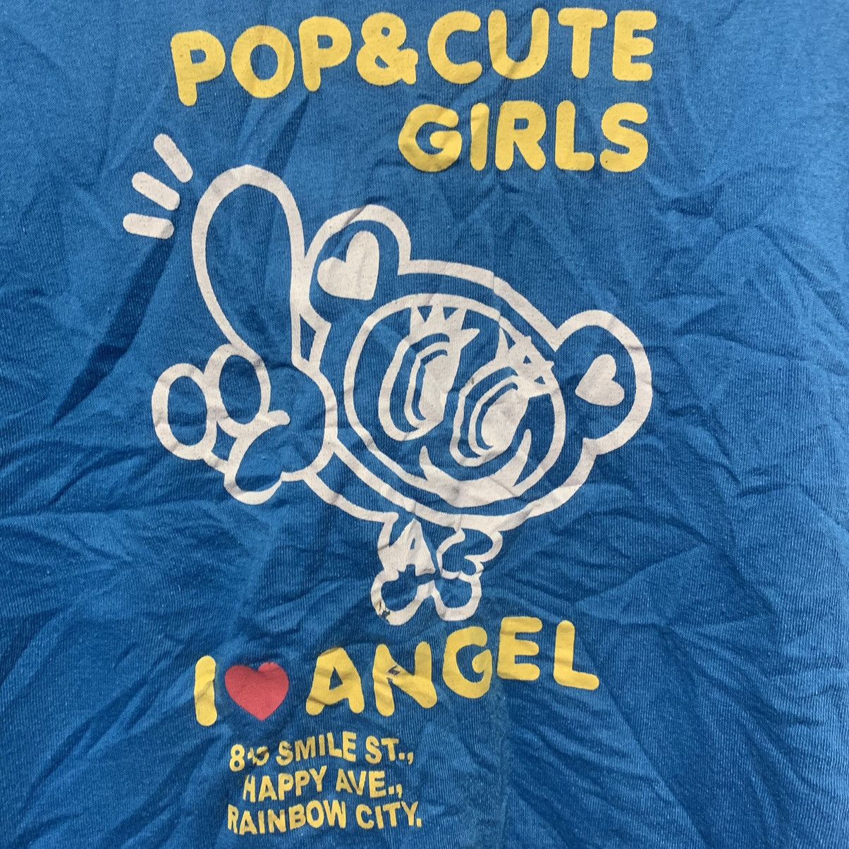 Angel Blue × Japanese Brand Vintage Angel Blue crewneck i love angel Size US L / EU 52-54 / 3 - 5 Thumbnail