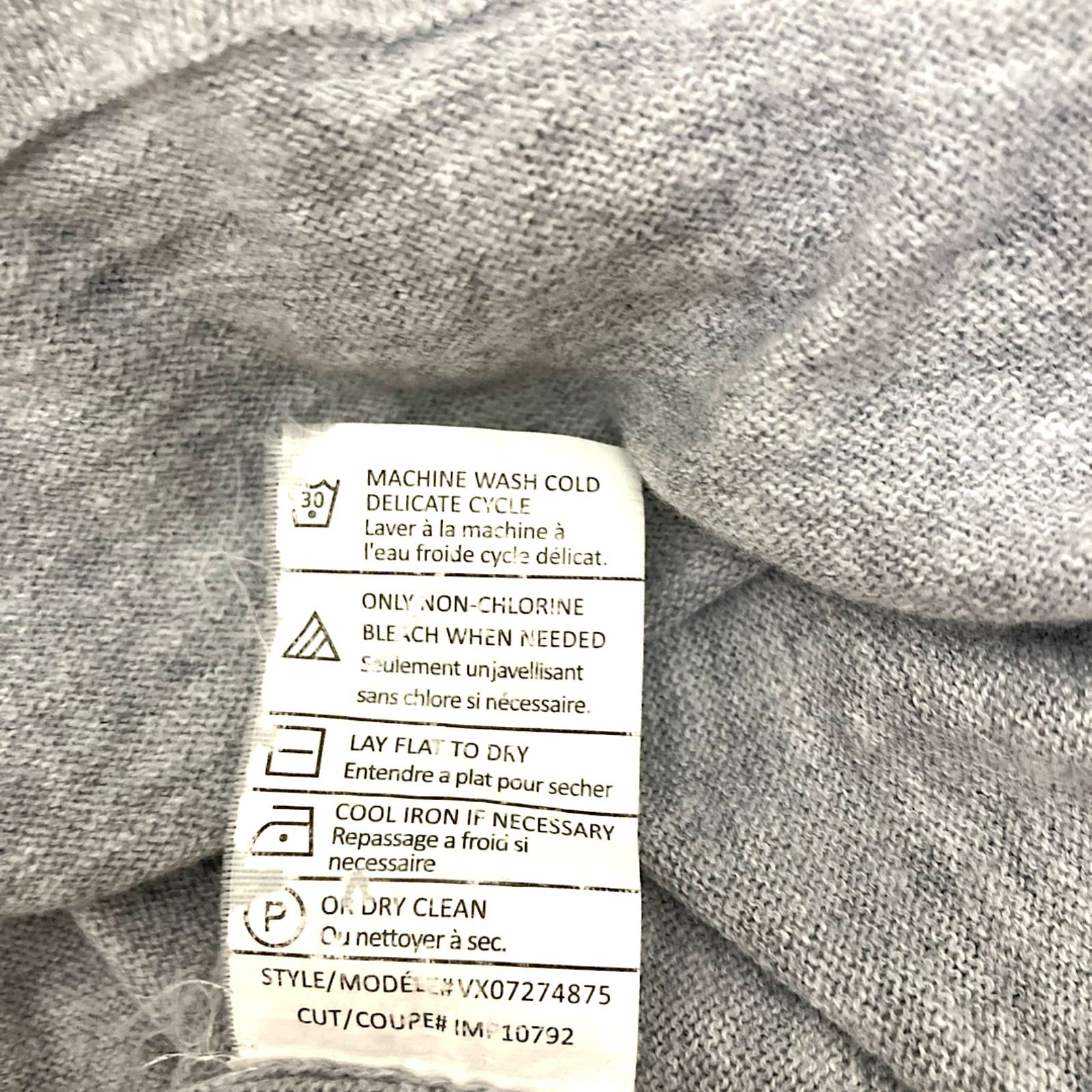 Vince Vince Gray Cotton Sweater Size S / US 4 / IT 40 - 13 Thumbnail