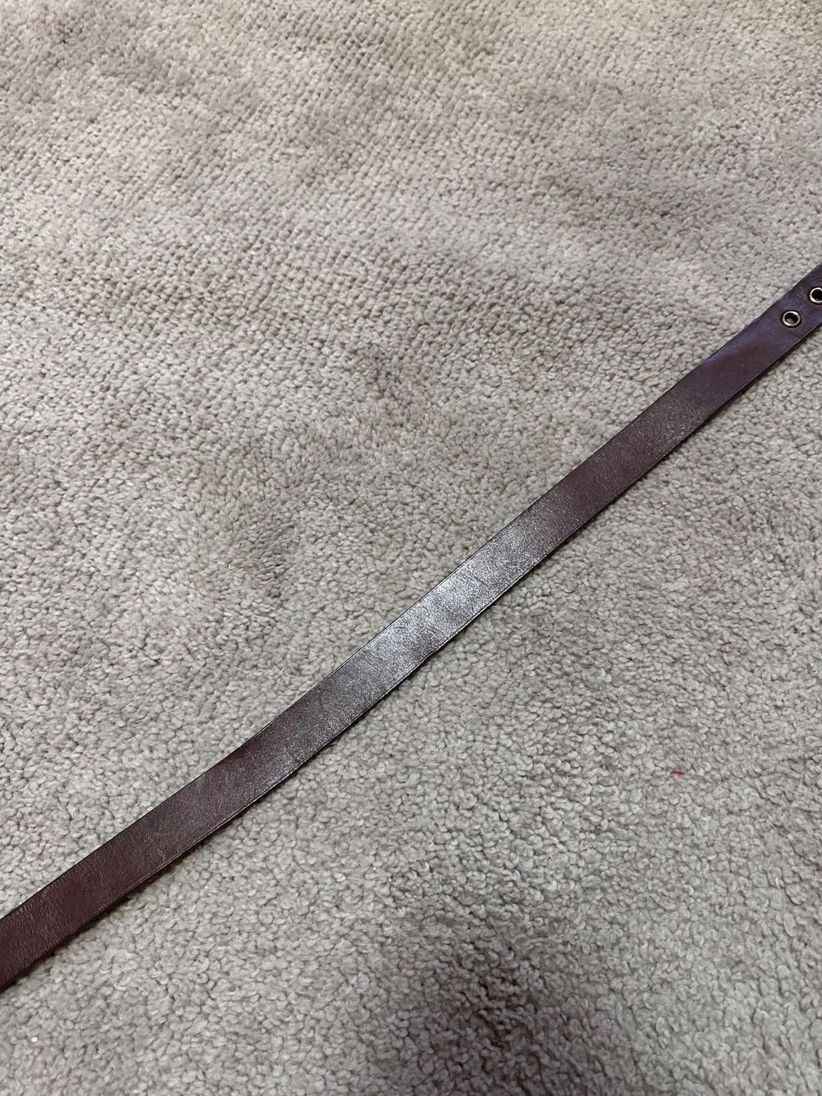 Burberry Burberry Brown Leather Belt 36/90 Size ONE SIZE - 6 Thumbnail