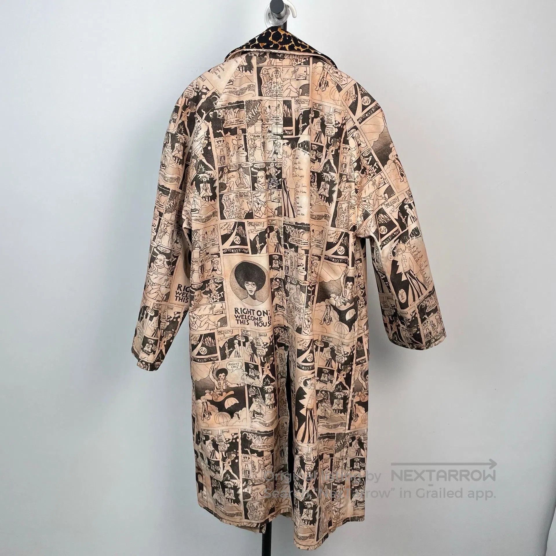 Prada Prada Vintage Showpiece Leopard Collar Coat. Size S / US 4 / IT 40 - 2 Thumbnail