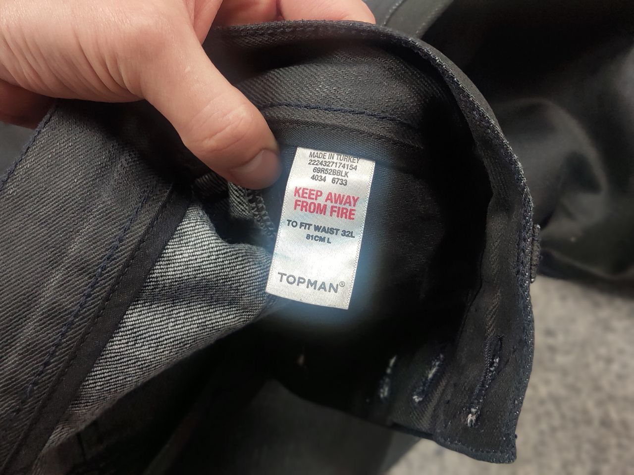 If Six Was Nine Vintage LGB Y2K jeans cut waxed Denim if six was nine style Size US 32 / EU 48 - 13 Thumbnail