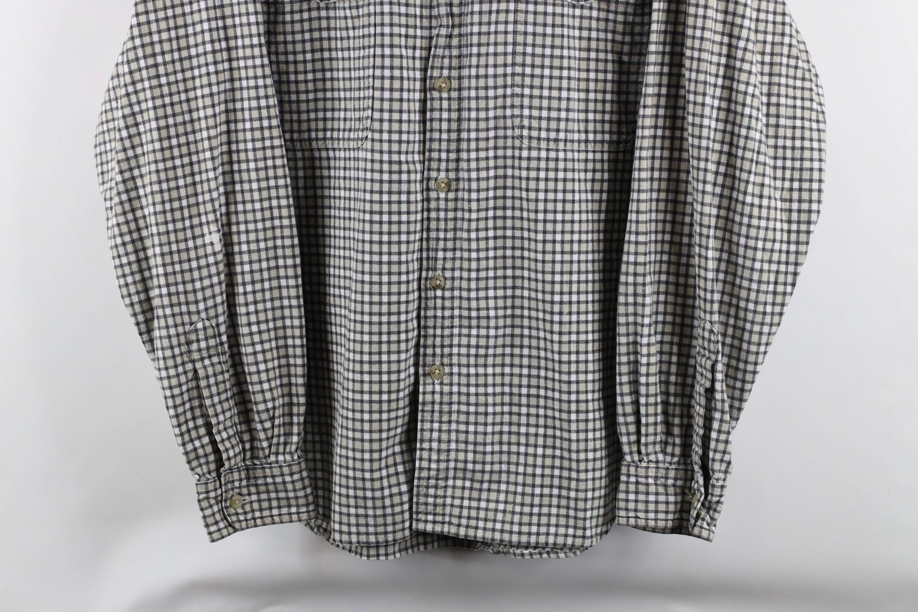 Columbia × Vintage Vintage 90s Columbia Flannel Collared Button Shirt Plaid Size US L / EU 52-54 / 3 - 3 Thumbnail