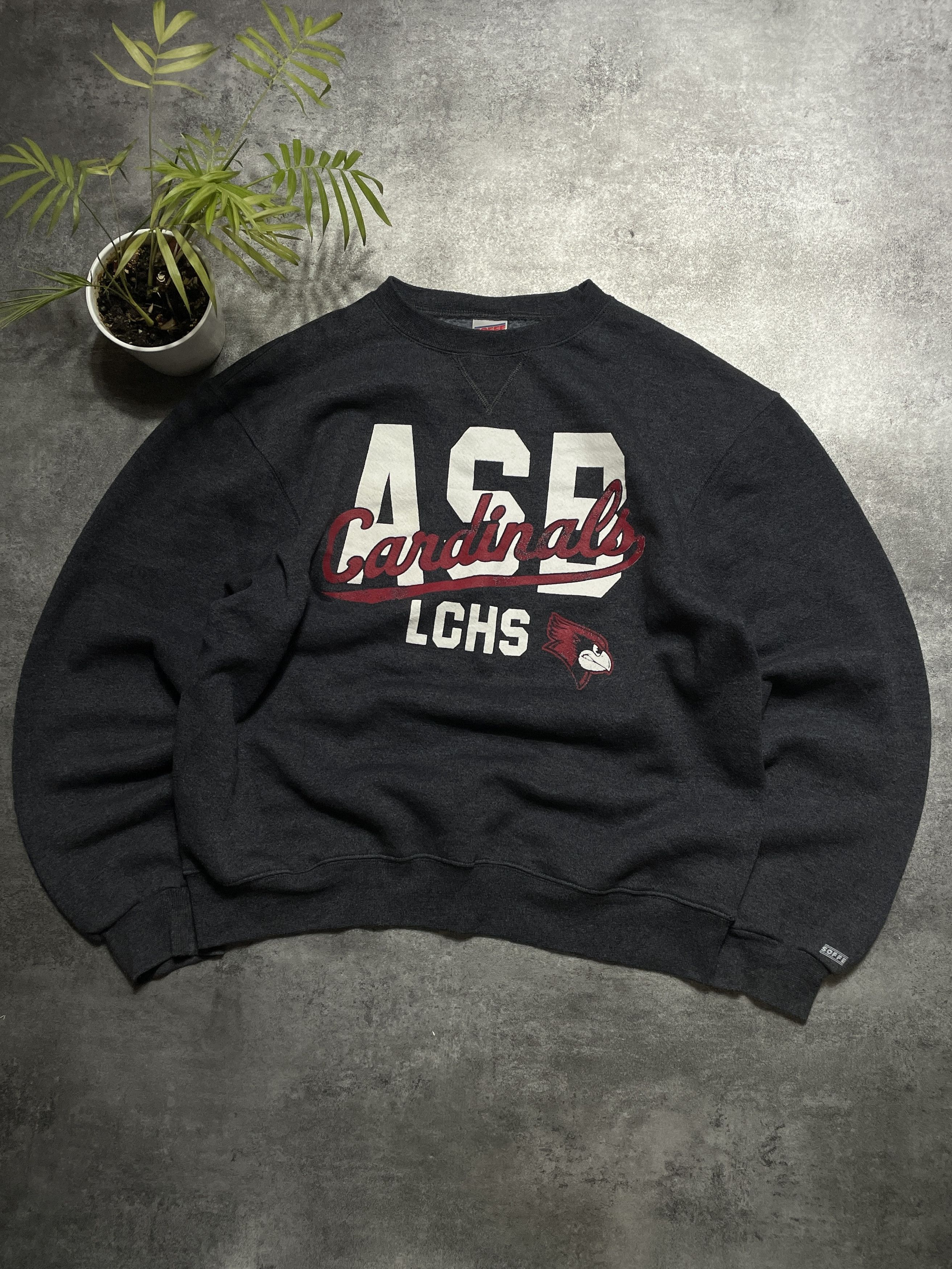 Vintage RARE❗️Vintage Y2K Cardinals Laguna Creek HS Sweatshirt Boxy Size US M / EU 48-50 / 2 - 1 Thumbnail
