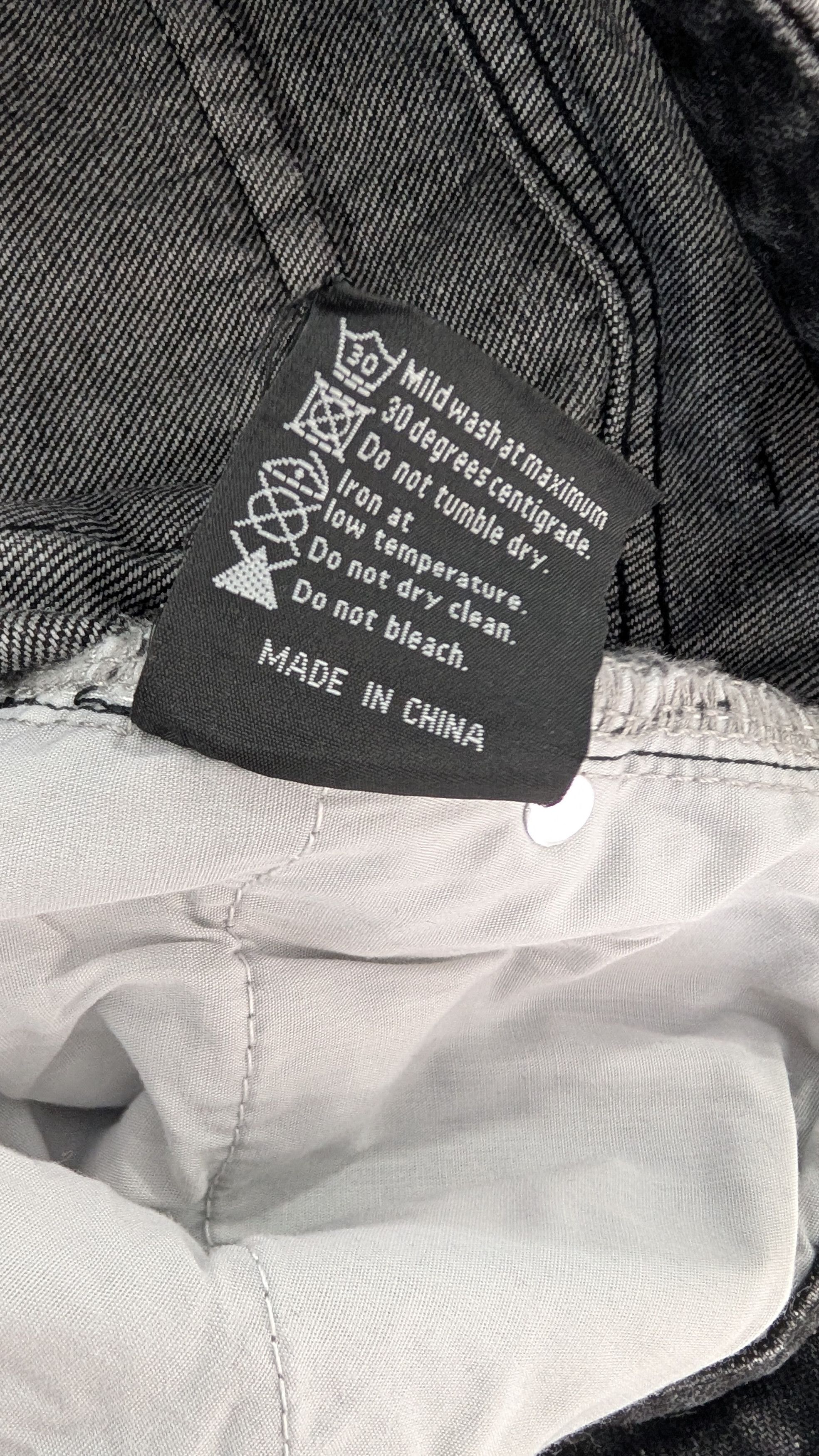Godspeed Godspeed Octagon Denim Cargo Shorts Grey Wash 38 Size US 38 / EU 54 - 11 Thumbnail