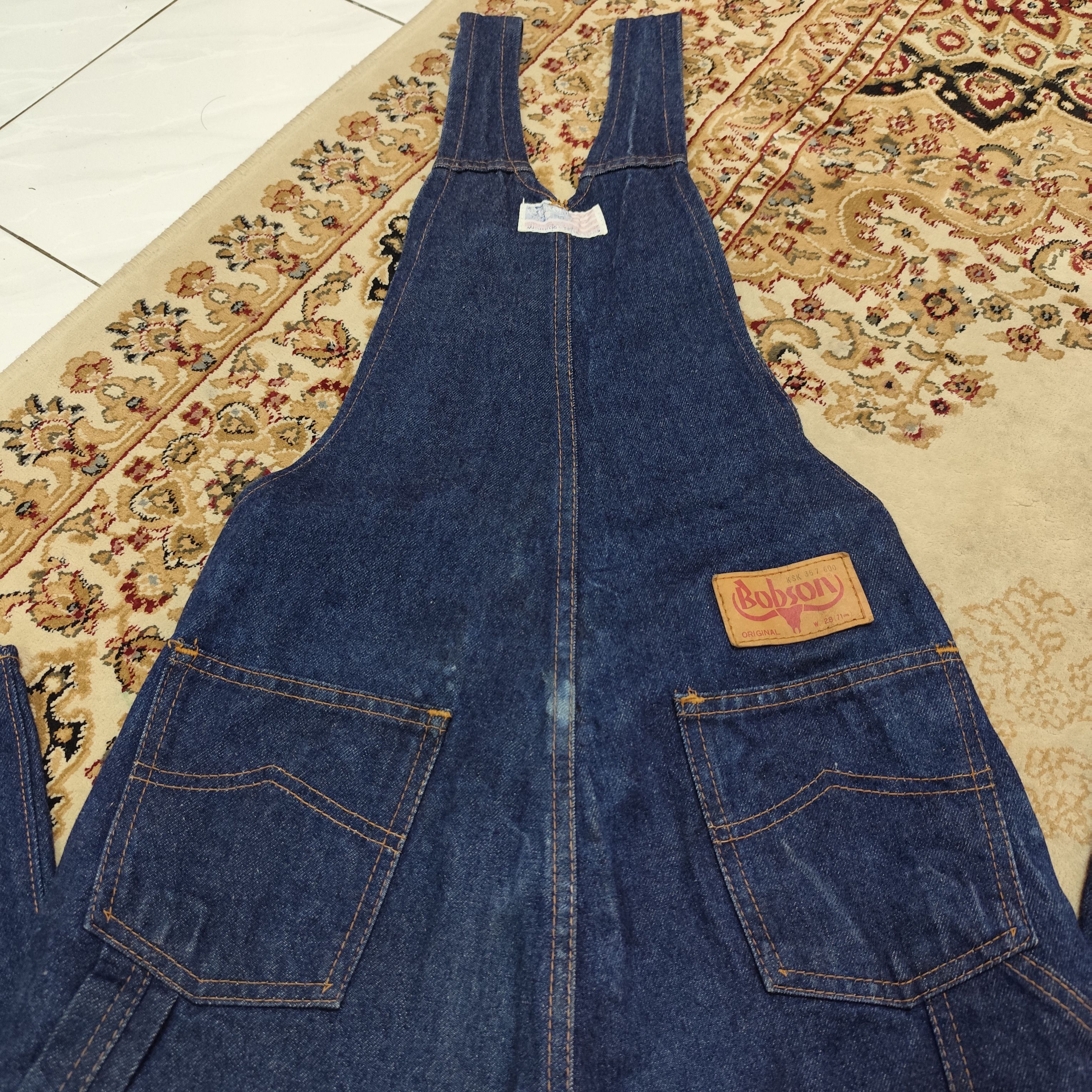 Japanese Brand × Vintage VINTAGE BOBSON OVERALLS AUTHENTIC WESTERN JEANS OVERALLS Size US 28 / EU 44 - 19 Thumbnail