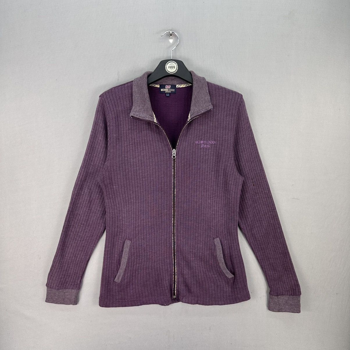 Michiko Koshino Vintage Michiko London Jeans Women Zipper Jacket Size S / US 4 / IT 40 - 1 Thumbnail