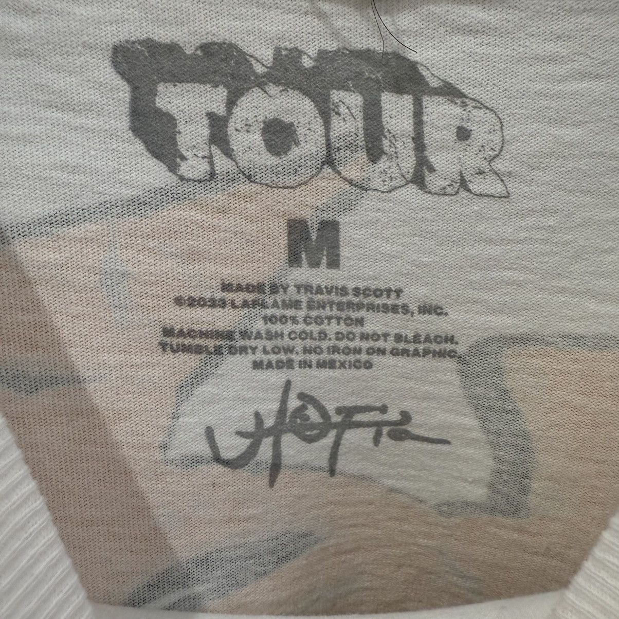 Travis Scott Travis Scott Utopia Tour Skitzo Circus Maximus Tee White Size US M / EU 48-50 / 2 - 3 Thumbnail