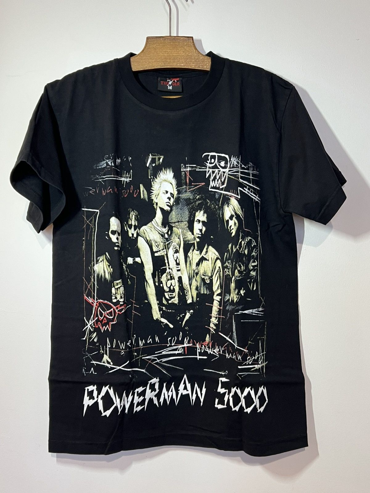 Band Tees Vintage Powerman 5000 shirt from the early 2000s Size US M / EU 48-50 / 2 - 1 Thumbnail