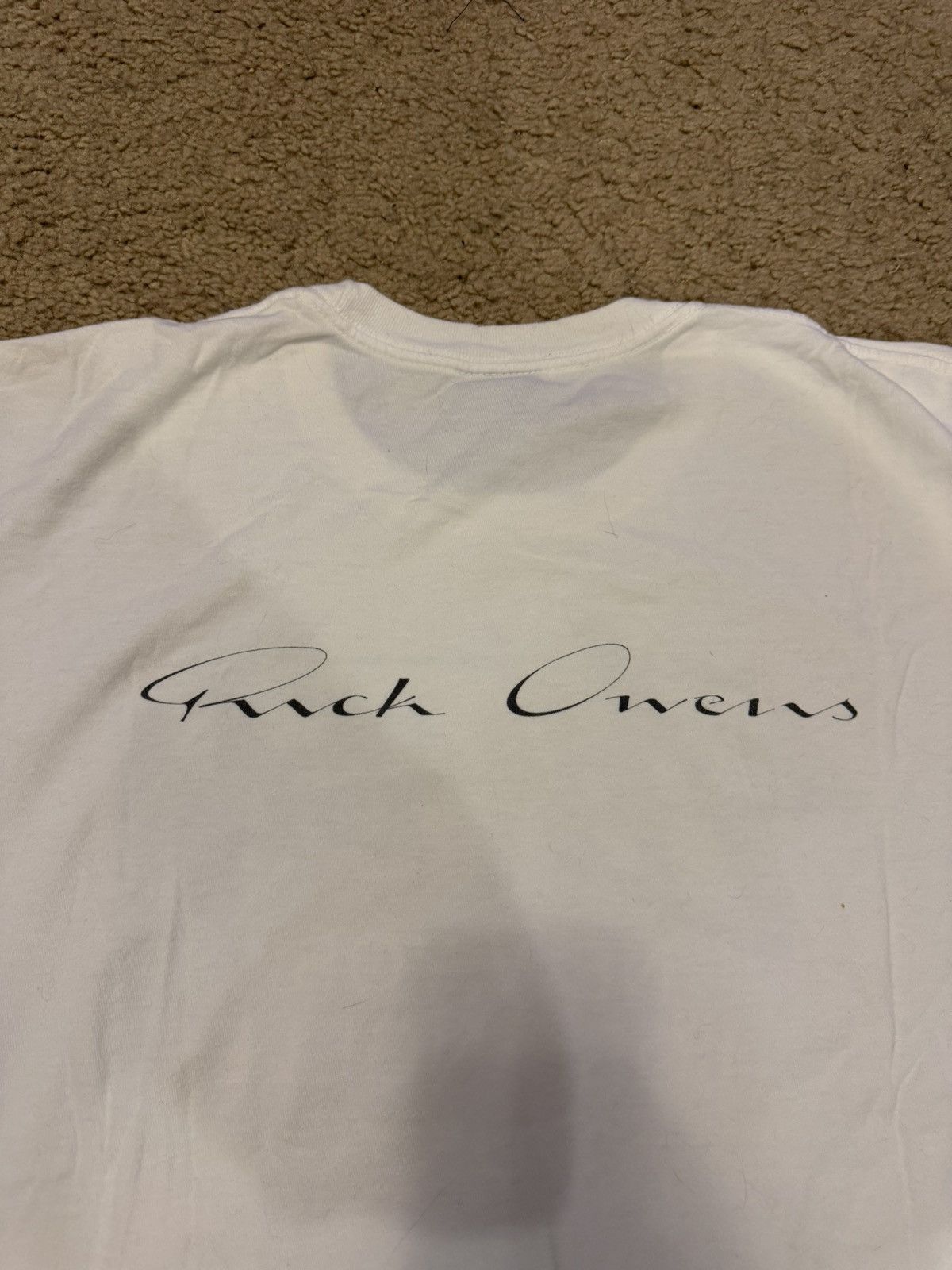 Rick Owens × Stussy Stussy x Rick Owens World Tour T-Shirt Size US L / EU 52-54 / 3 - 5 Thumbnail
