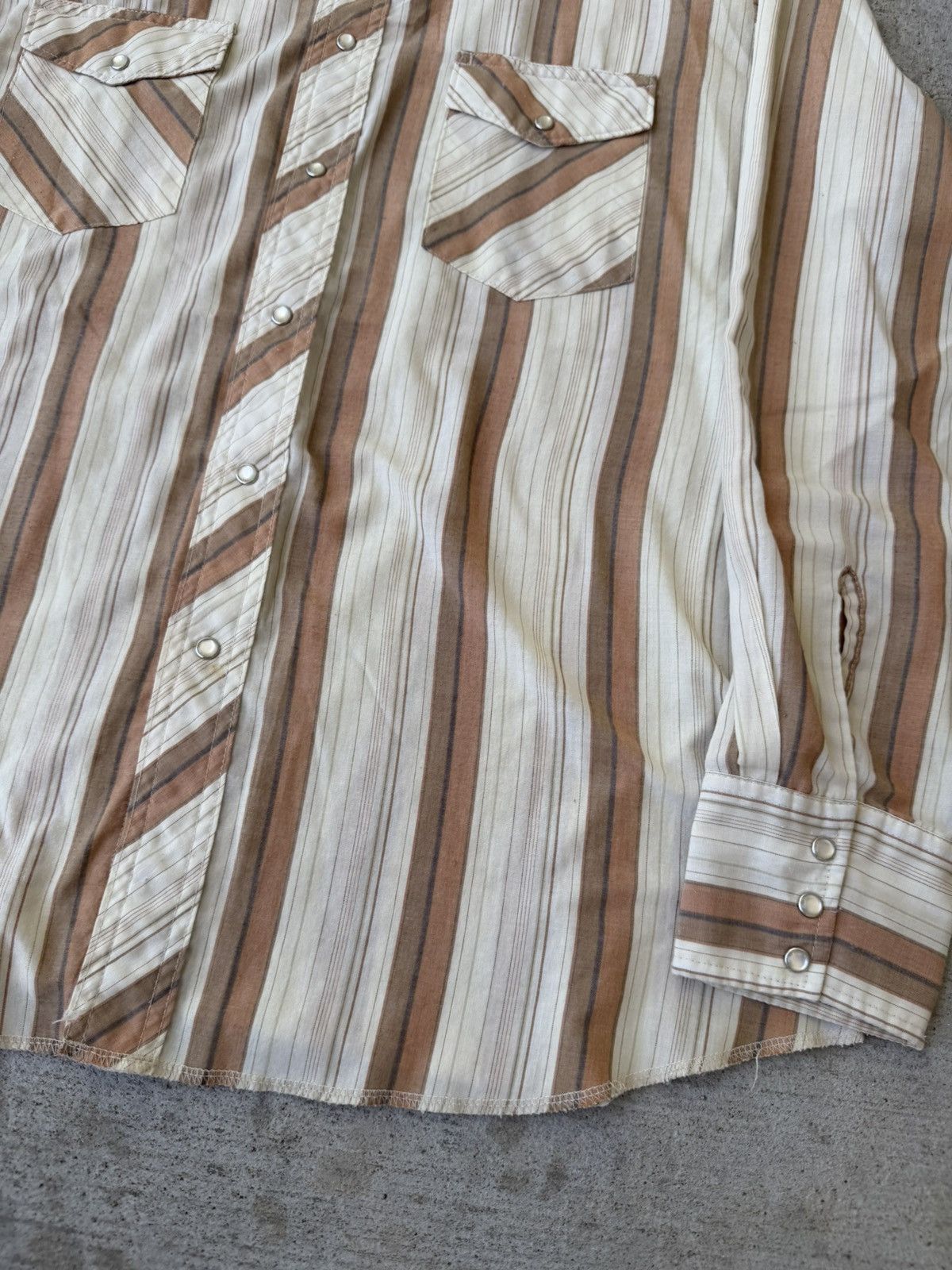 Wrangler 1990s Wrangler Western Pearl Snap Button Up Shirt Size US L / EU 52-54 / 3 - 5 Thumbnail