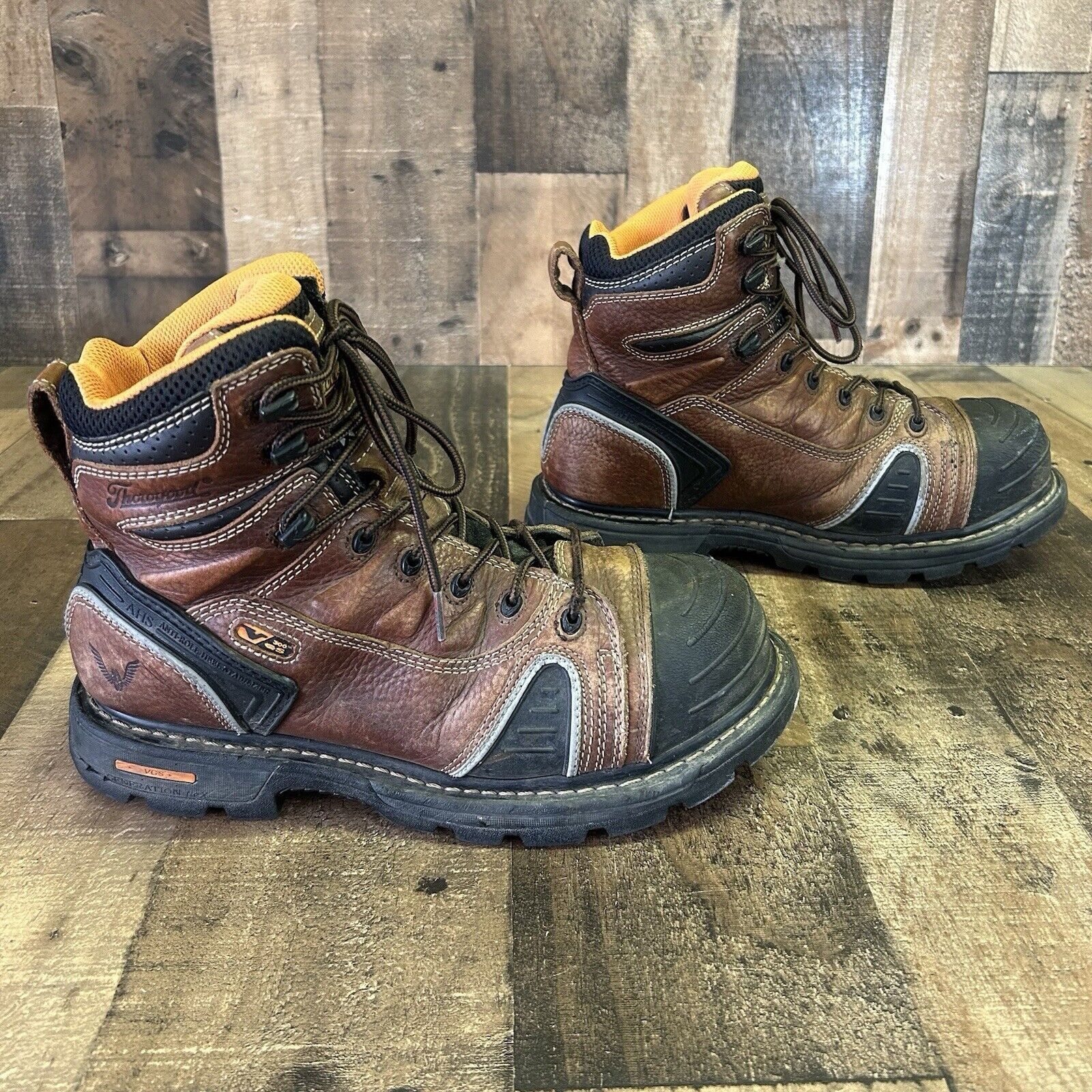 Thorogood Thorogood 804-4445 Composite EH Safety Toe Boots Mens 10 W Size US 10 / EU 43 - 11 Thumbnail
