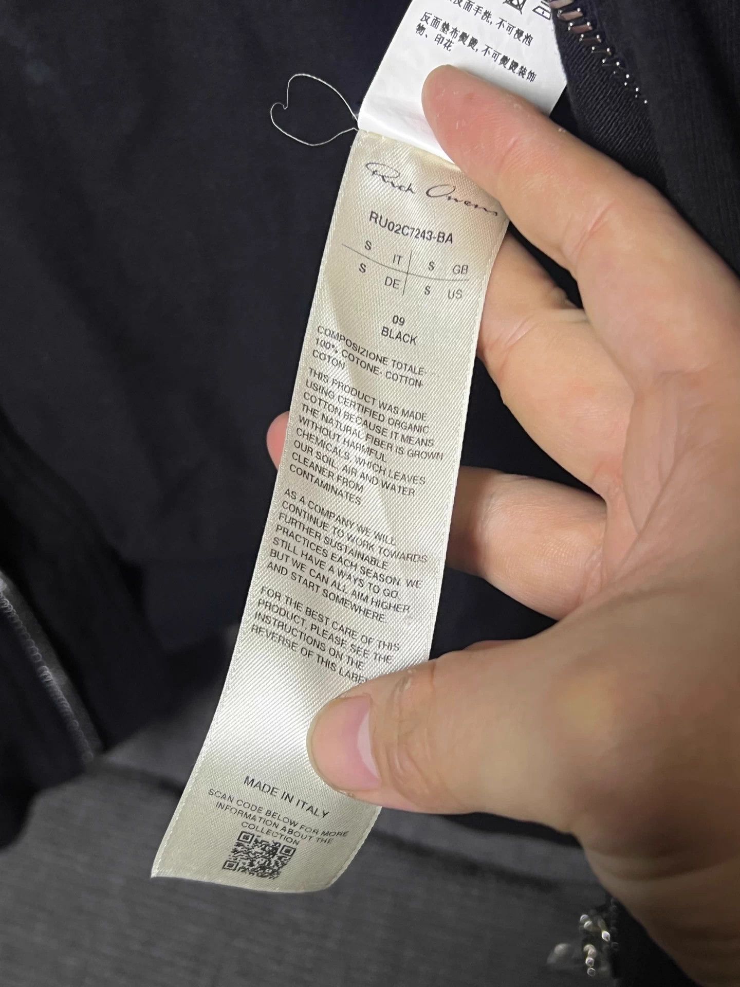 Rick Owens Rick Owens 23fw Jumbo Flight OS S Jacket Size US S / EU 44-46 / 1 - 7 Thumbnail