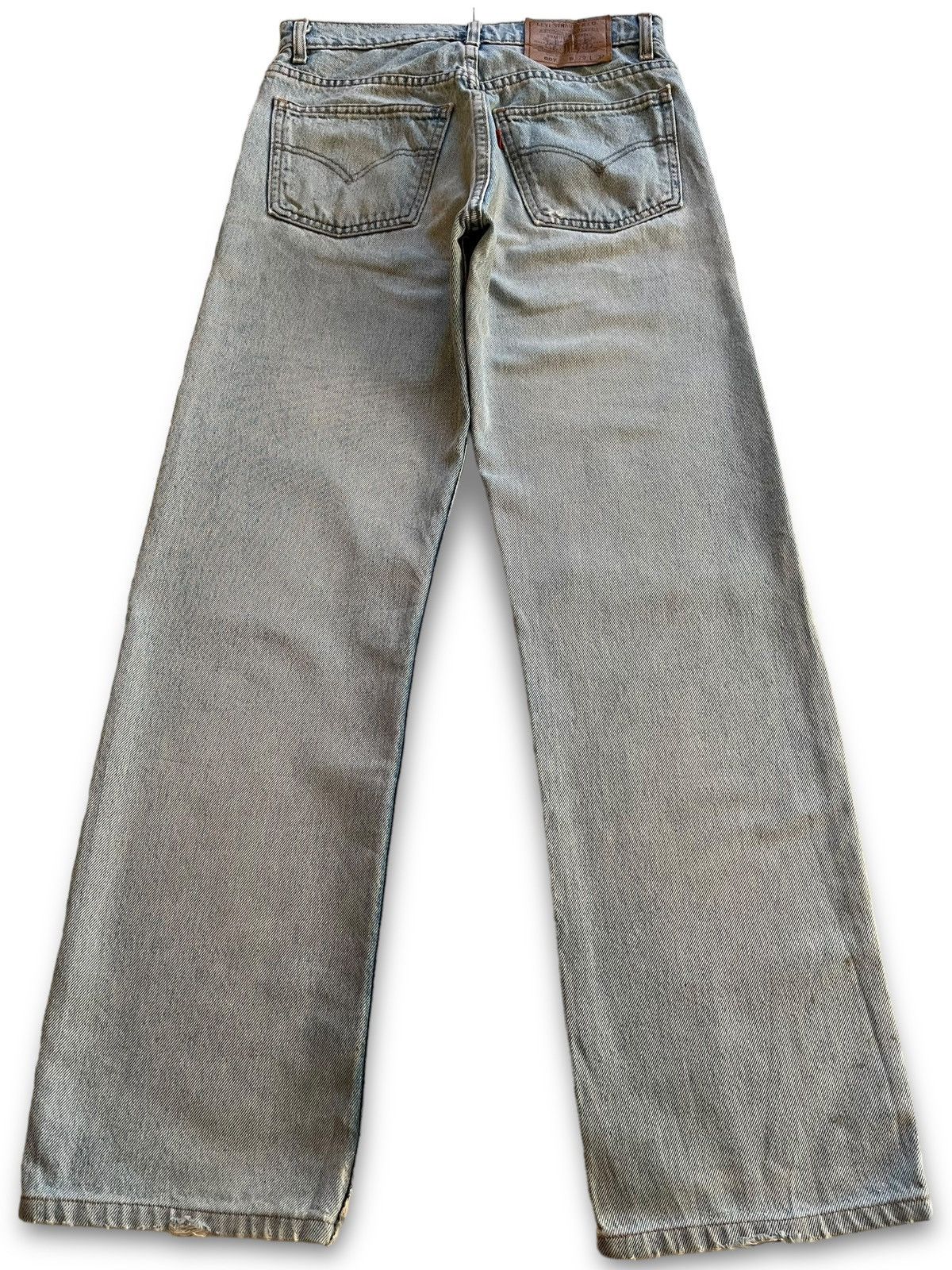 Levi's × Levi's Vintage Clothing Vintage 80s Levis 607 Orange Tab Distressed Loose Jeans Size US 28 / EU 44 - 2 Thumbnail