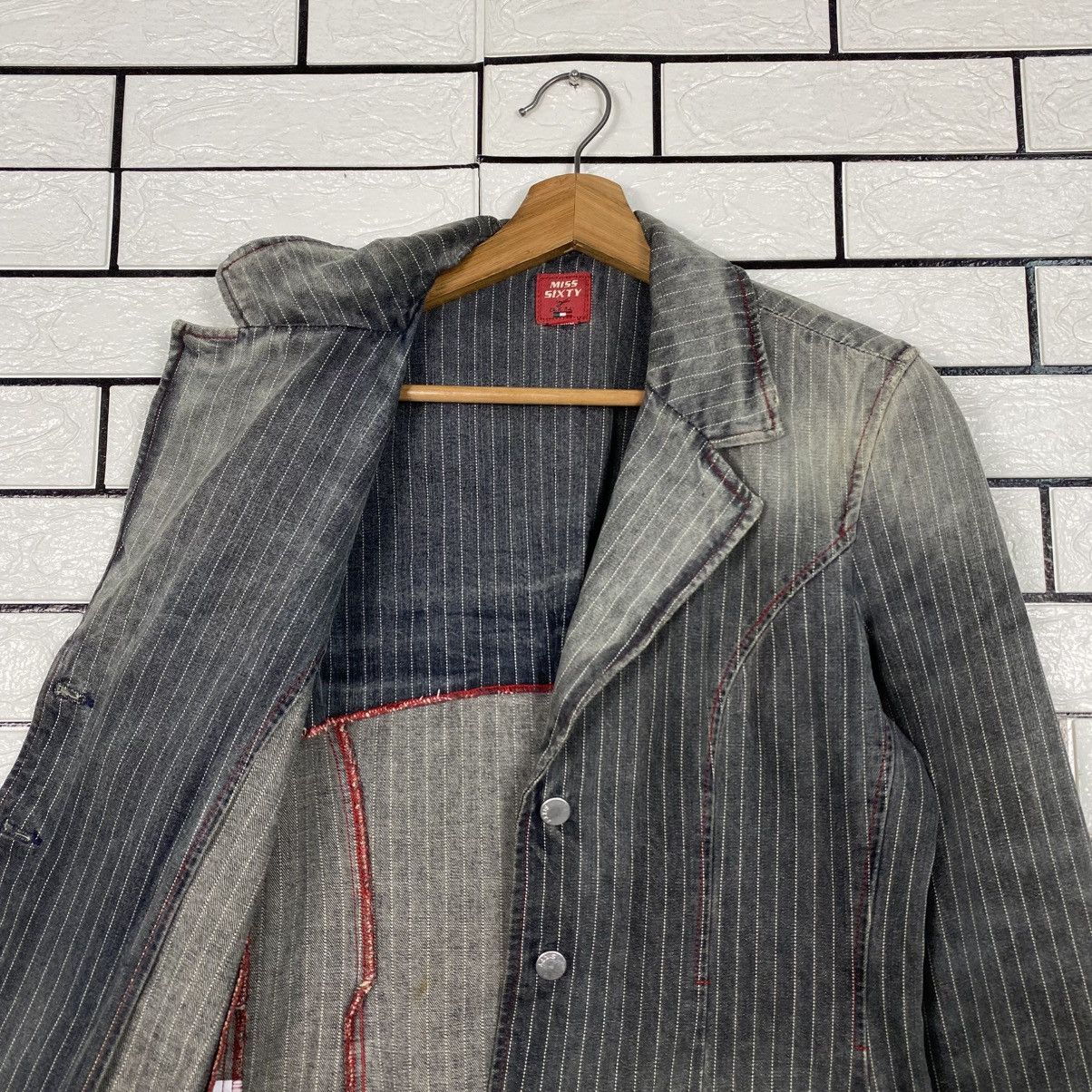Japanese Brand 📌Hickory Chore Work Jacket Miss Sixty Issey Miyake Size M / US 6-8 / IT 42-44 - 14 Thumbnail