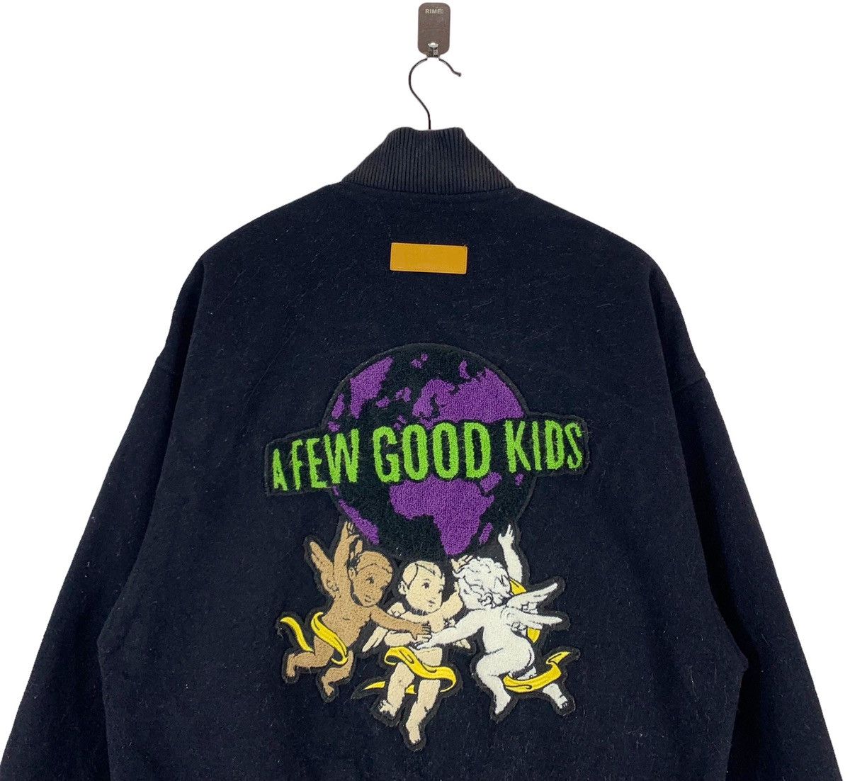 Japanese Brand × Vintage VINTAGE A FEW GOOD KIDS VARSITY BOMBER JACKET Size US M / EU 48-50 / 2 - 2 Thumbnail