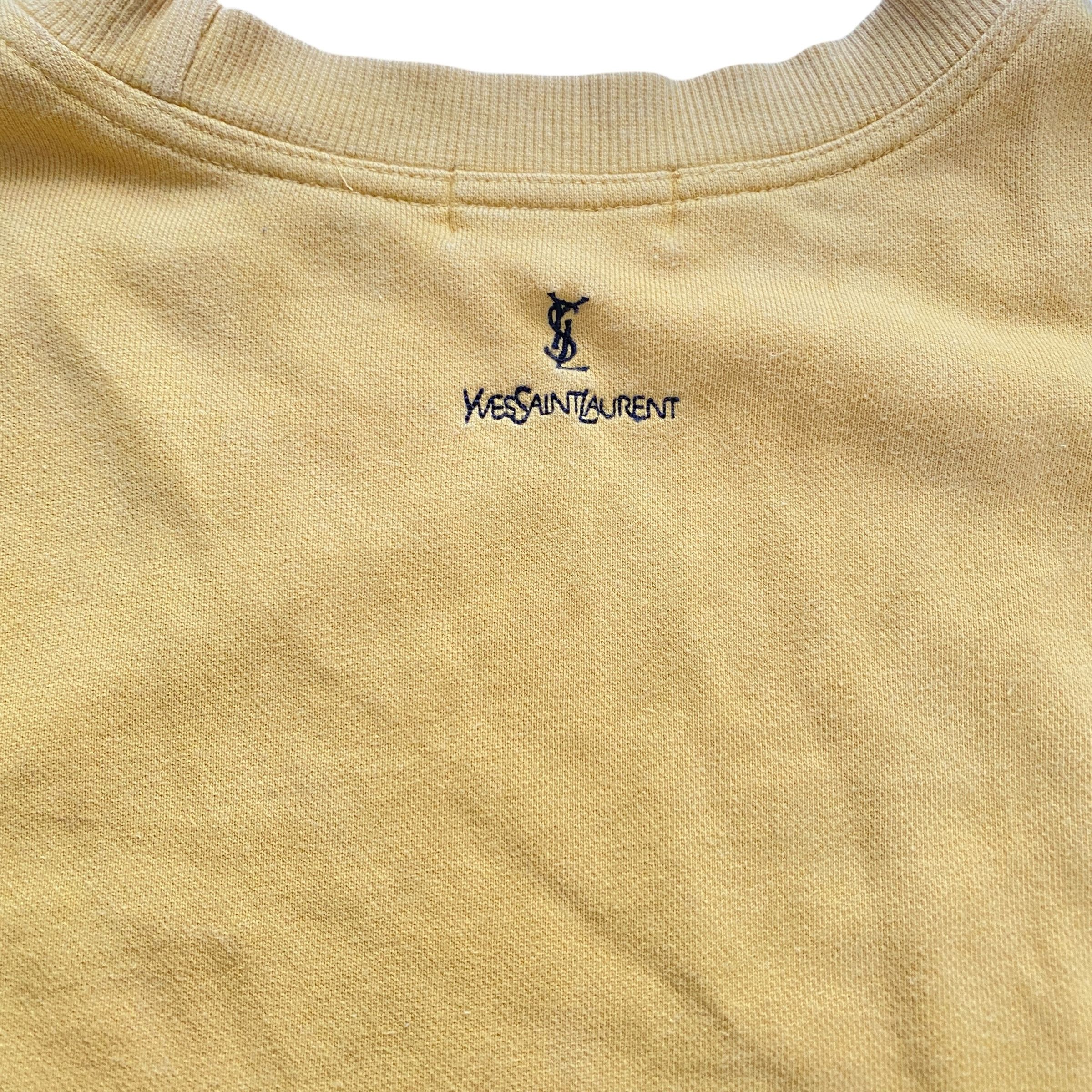 Yves Saint Laurent Vintage Yves Saint Laurent Sweatshirt Crewneck Size US L / EU 52-54 / 3 - 4 Thumbnail