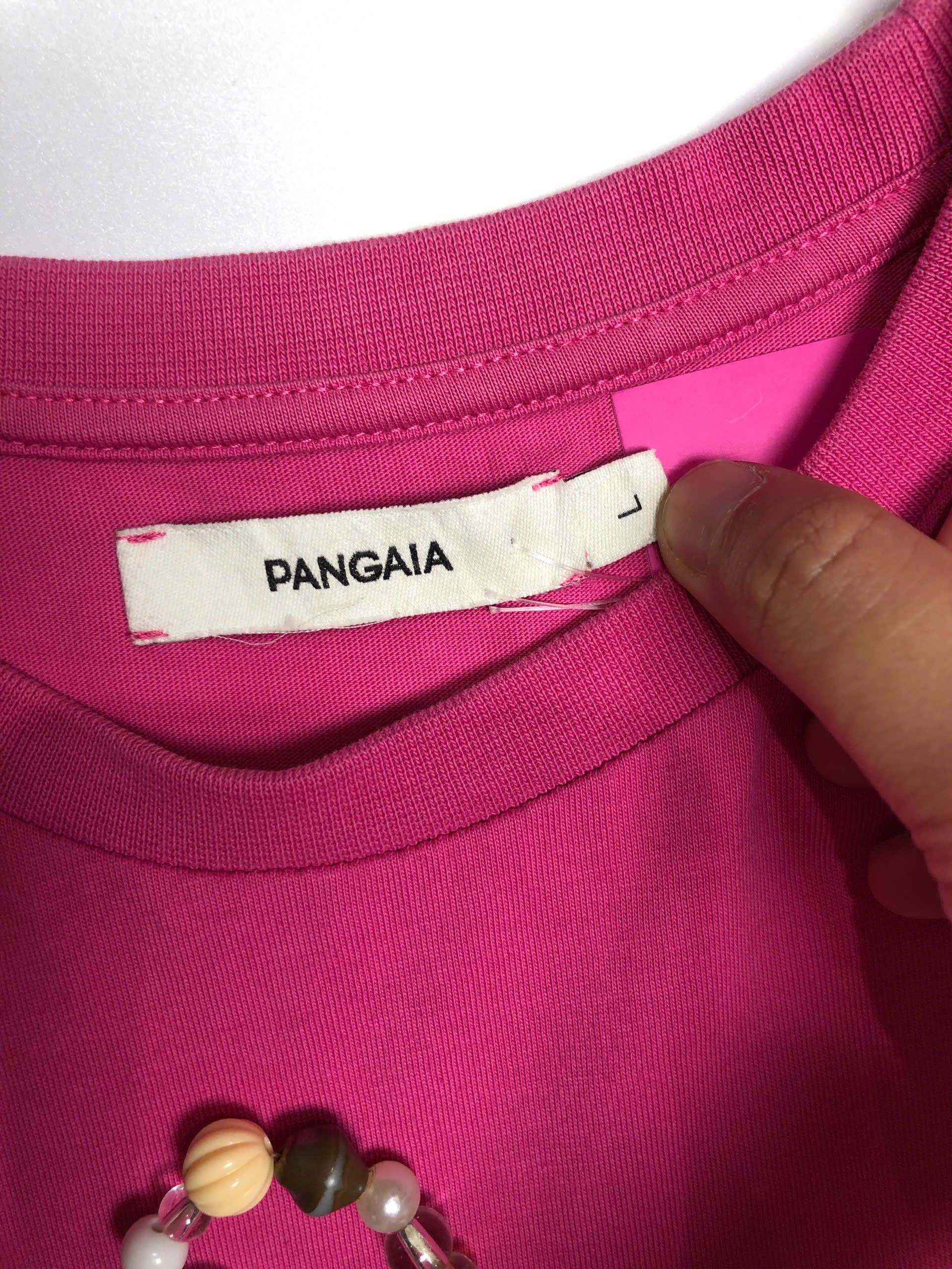 Pangaia PANGAIA Text Block T-Shirt Size US L / EU 52-54 / 3 - 3 Thumbnail