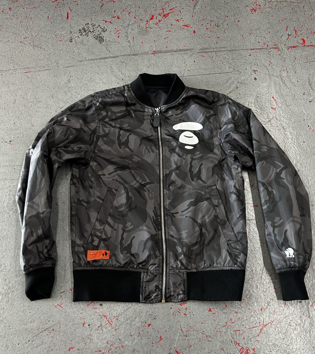 Aape AAPE Reversible Bomber Jacket Size Medium Size US M / EU 48-50 / 2 - 7 Thumbnail