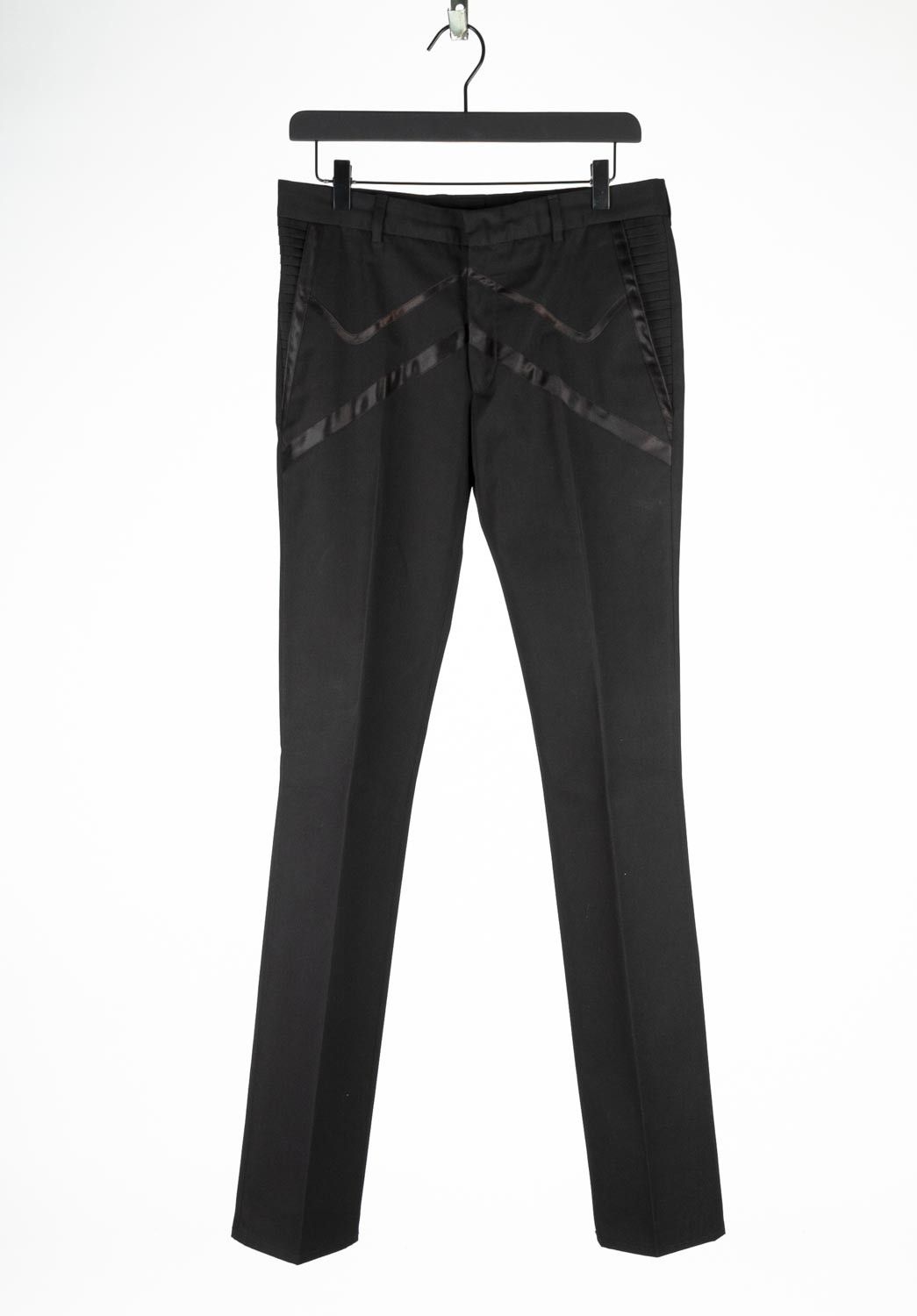 image of Dior Homme Men Trousers Ss04 By Hedi Slimane in Black (Size 30)