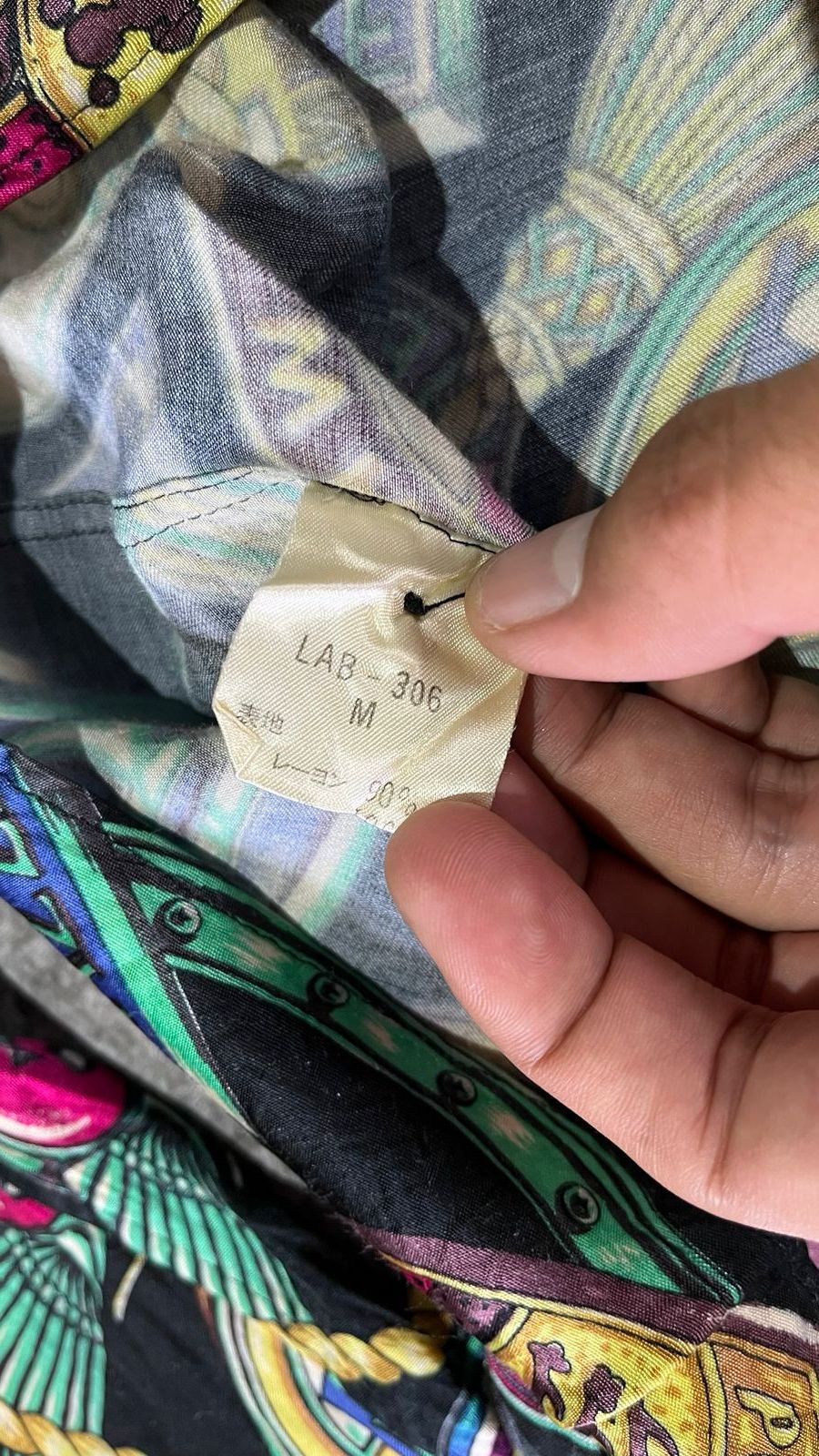 Japanese Brand × Vintage Vtg Ficce By Yoshiyuki Konish Pattern Shirt Size US M / EU 48-50 / 2 - 9 Thumbnail