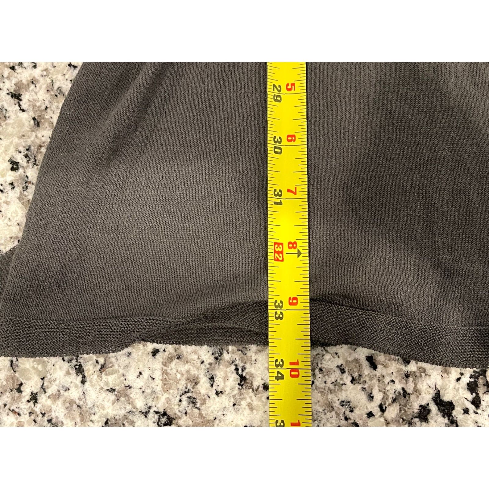 Eileen Fisher 100% Tencel Lyocell Knit dress Women's XL Gray Long Sleeve