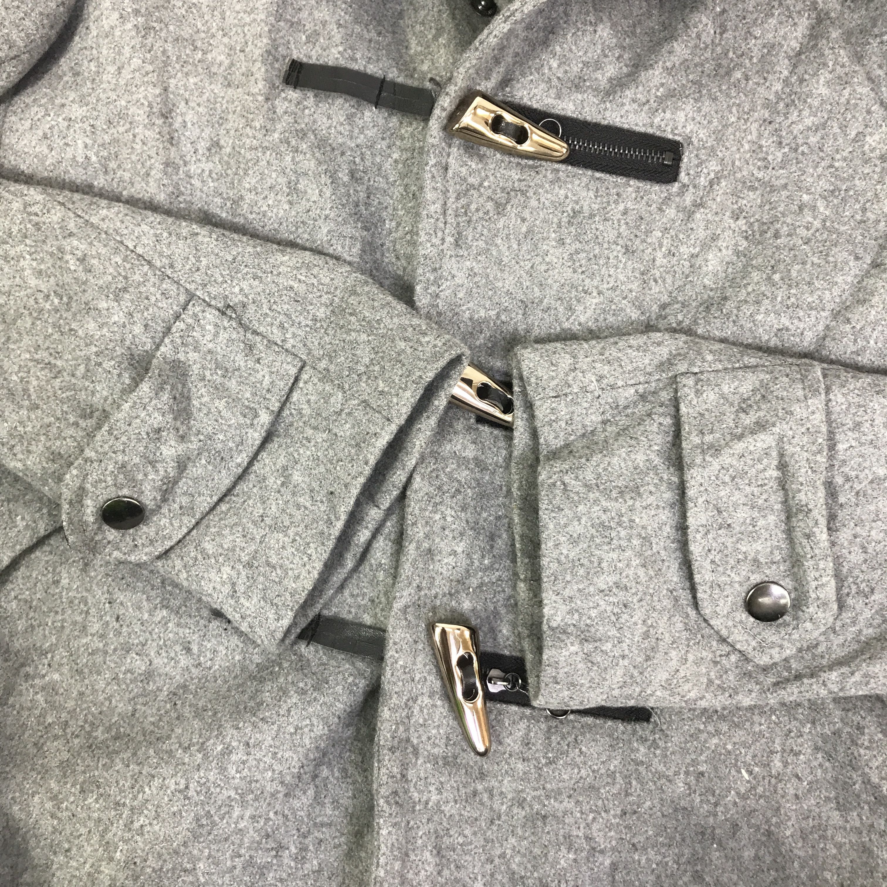 semanticdesign SEMANTIC DESIGN WOOL HOODIE JACKET K82B6 Size US M / EU 48-50 / 2 - 7 Thumbnail