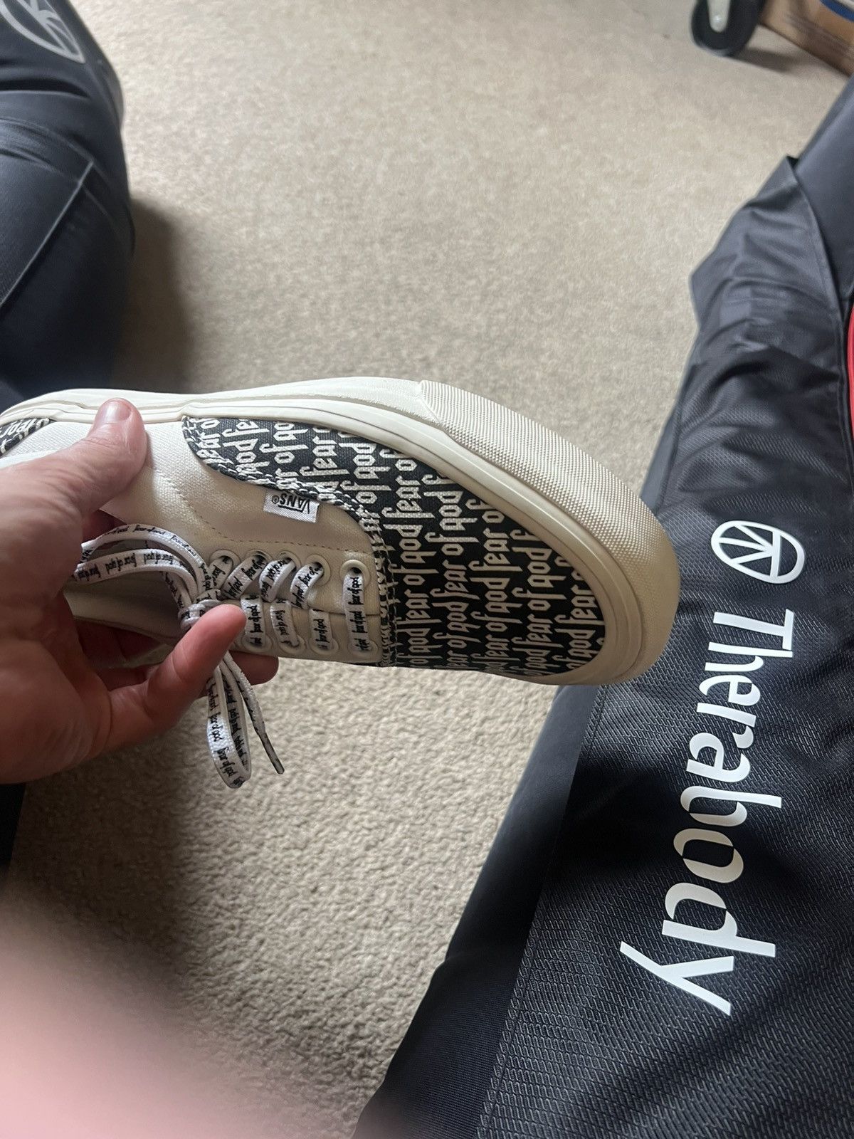 Fear of God × Vans Vans Fear of God Era 95 DX Marshmallow & Black size 10 Size US 10 / EU 43 - 18 Thumbnail