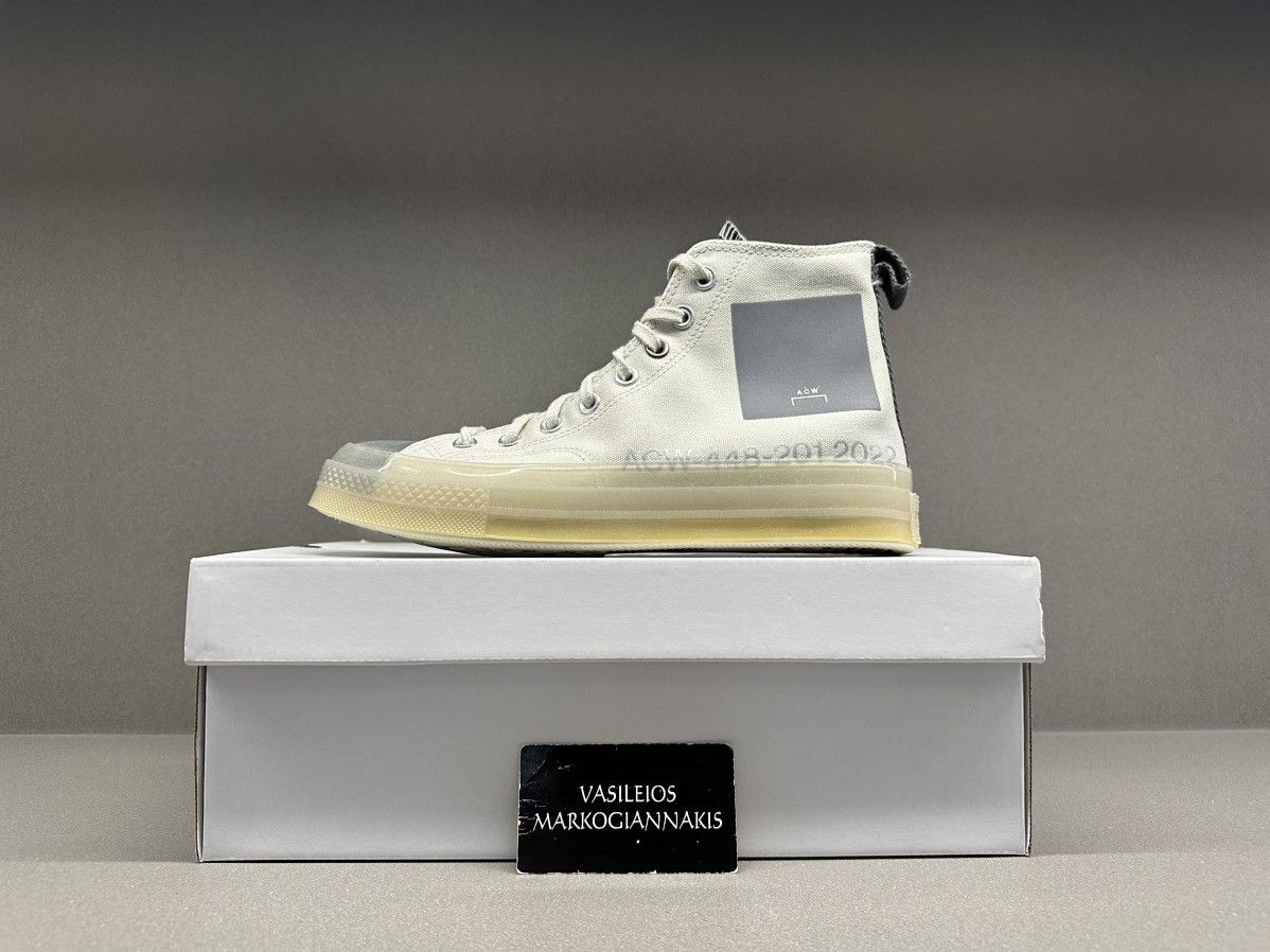 image of A Cold Wall x Converse Chuck Taylor All-Star 70's Hi A-Cold-Wall Shoes in Pavement, Men's (Size 8)