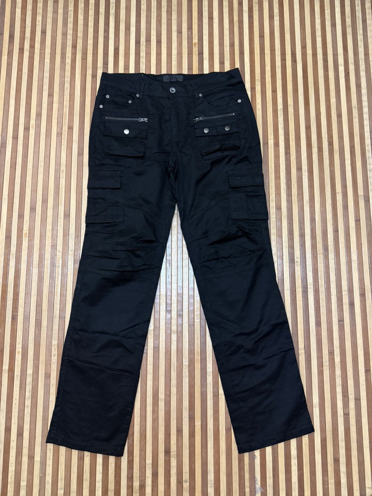 Japanese Brand Vintage Sparkle Japanese Brand Cargo Pants 11 Pockets W32X33 Size US 32 / EU 48 - 2 Thumbnail